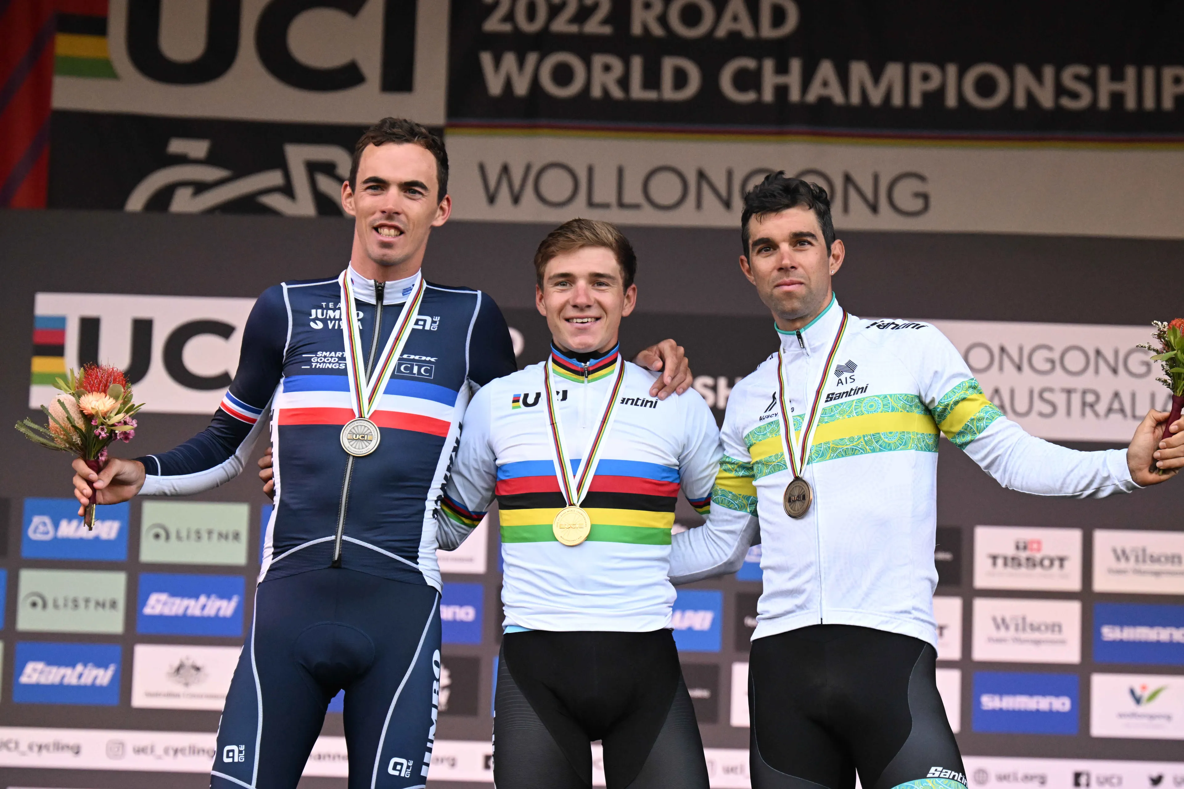 Final startlist World Championships Men's Elite Road Race with Pogacar, Evenepoel, van Aert, van der Poel, Philipsen, Alaphilippe and Pedersen
