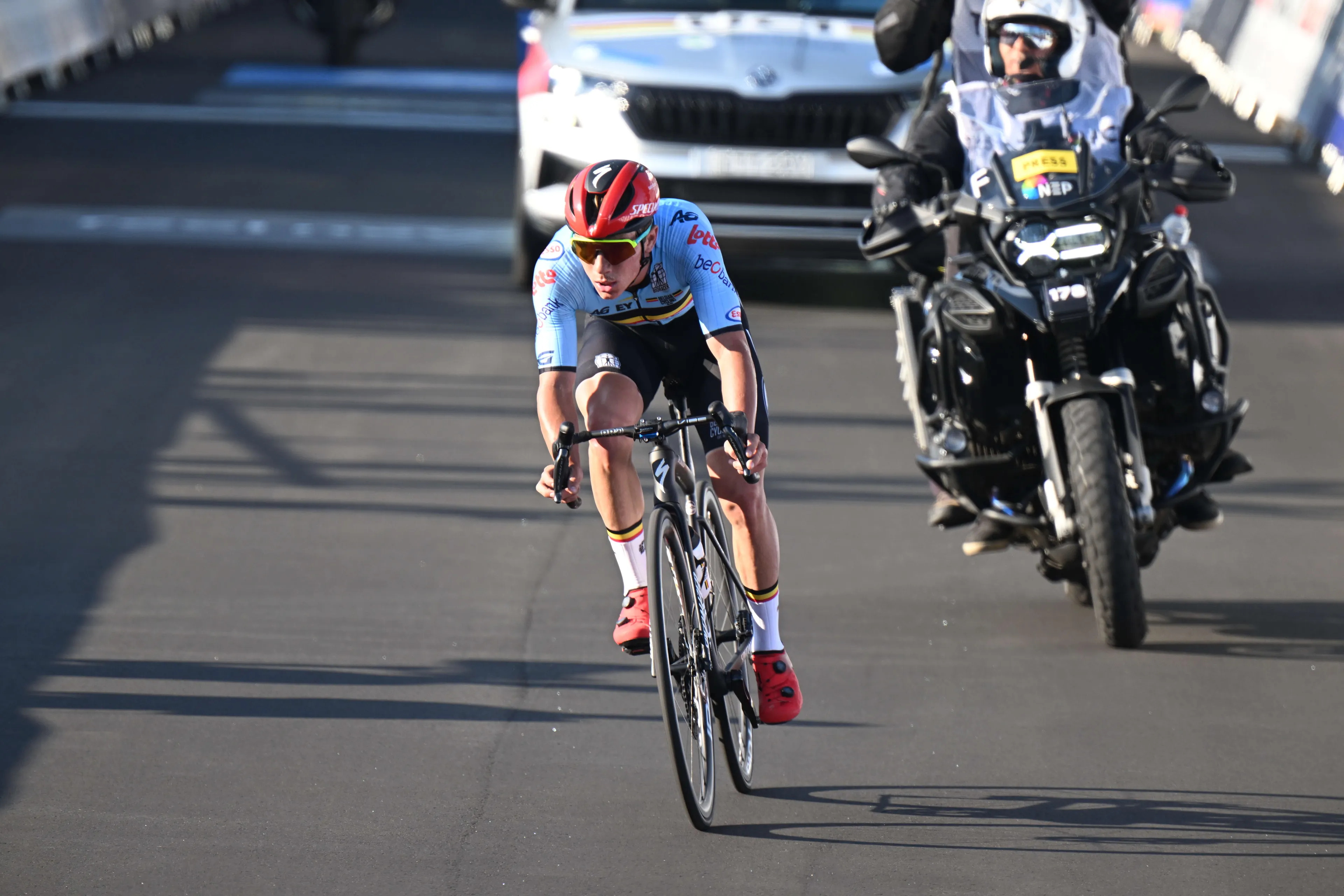 Evenepoel "doesn't take steps, he makes jumps" Patrick Lefevere says