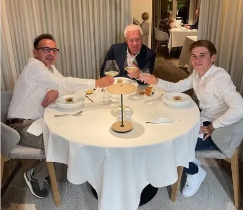 Lefevere and Evenepoel shrug INEOS rumours off at private dinner