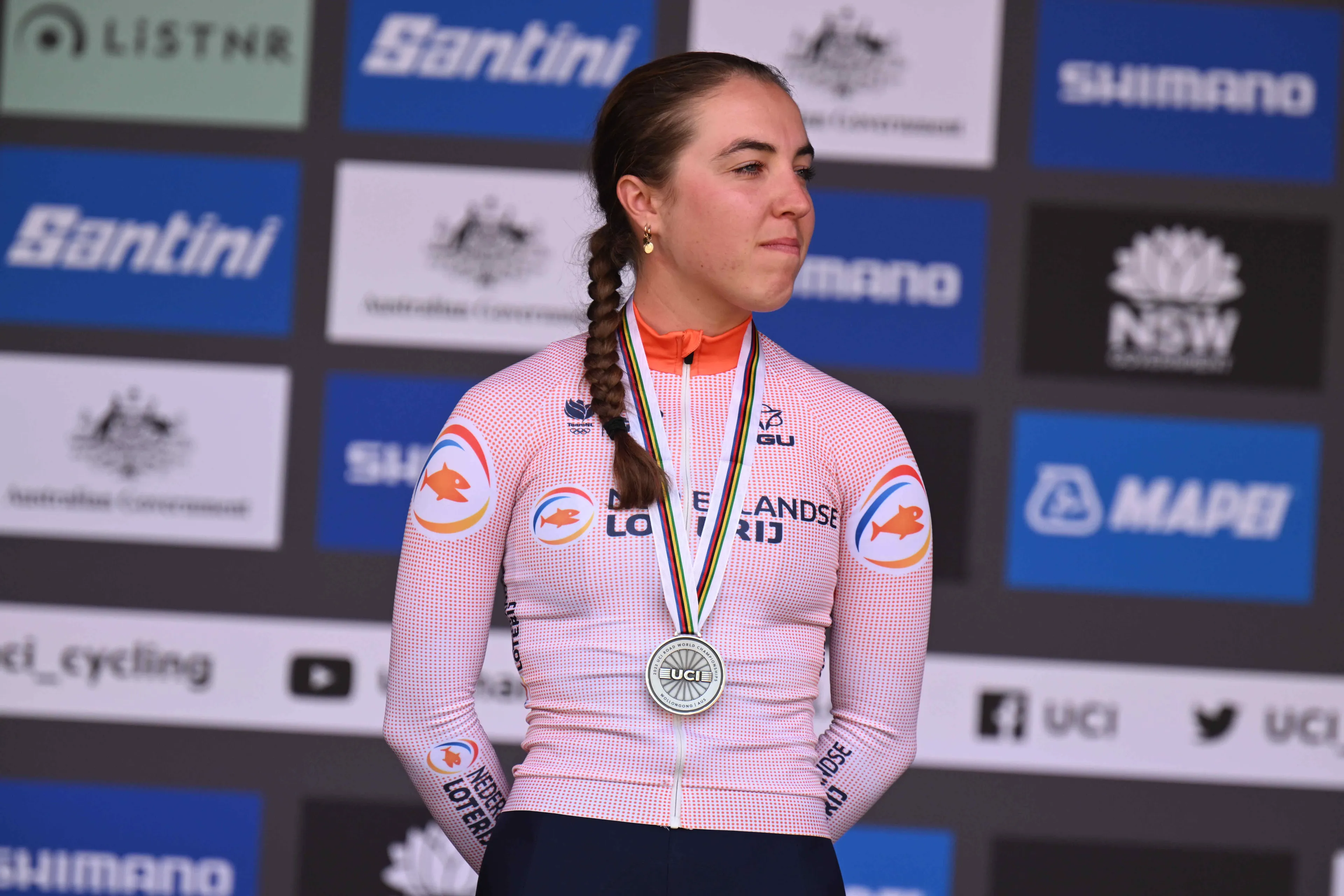Shirin van Anrooij - "I have mixed feelings.  I just didn't have the legs for it today"