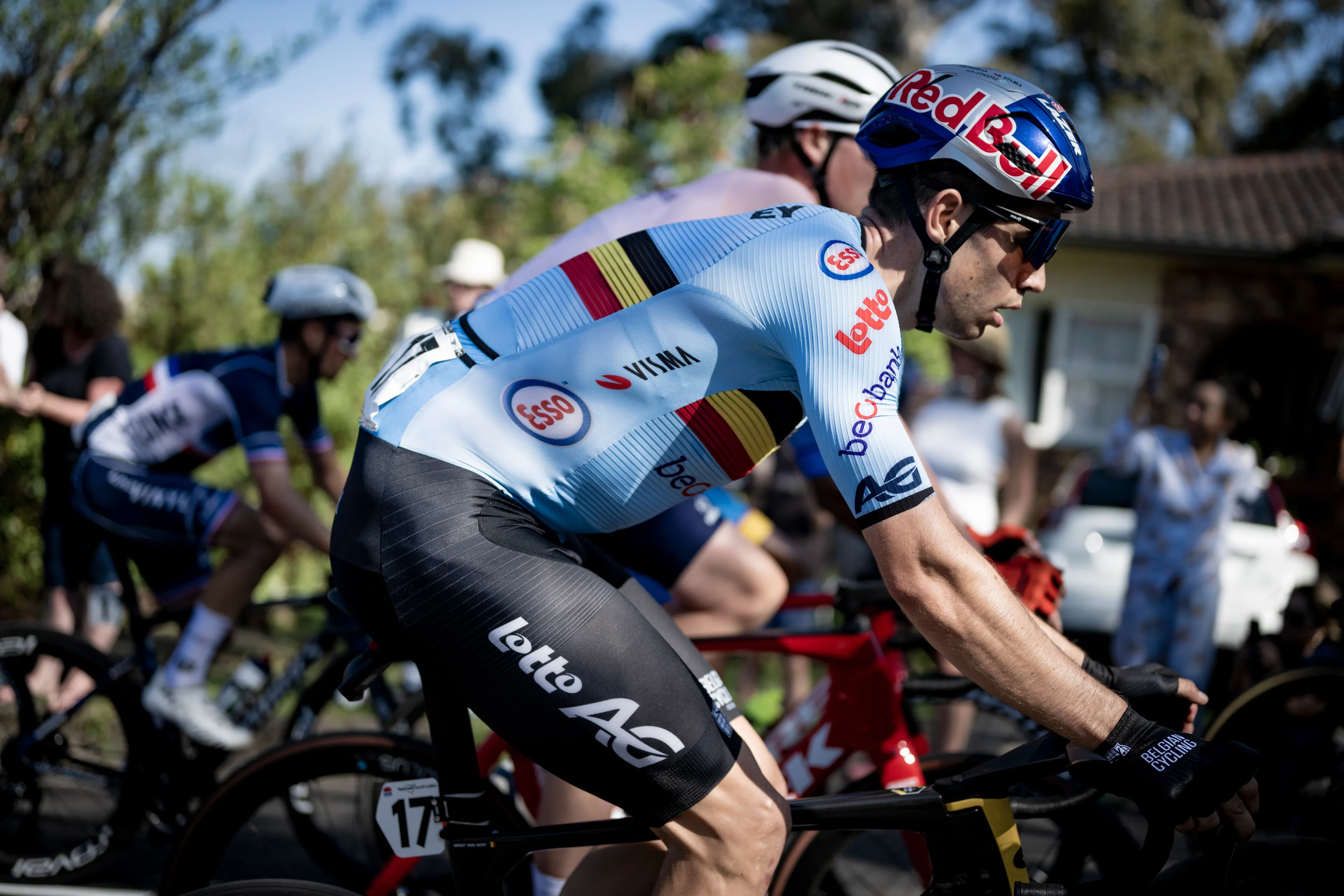 "He thinks it's a ridiculous course" - Bakelants gives insight into Wout van Aert's mindset ahead of World Championships