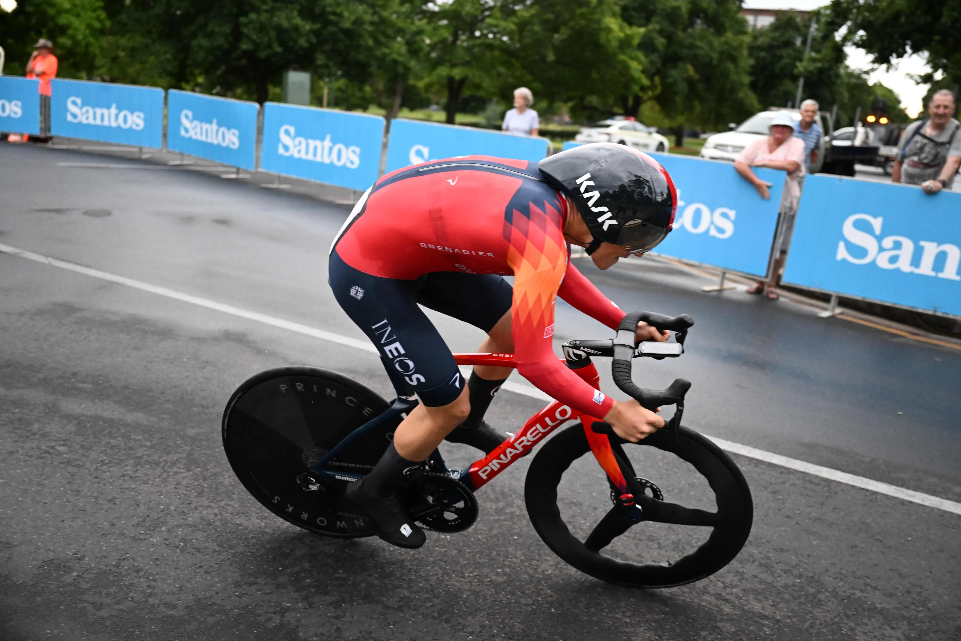 Magnus Sheffield em segundo lugar no contrarrelógio da etapa 4 da Volta ao Algarve: "Estou desiludido, sem dúvida, mas sinto que é um bom tipo de desilusão"
