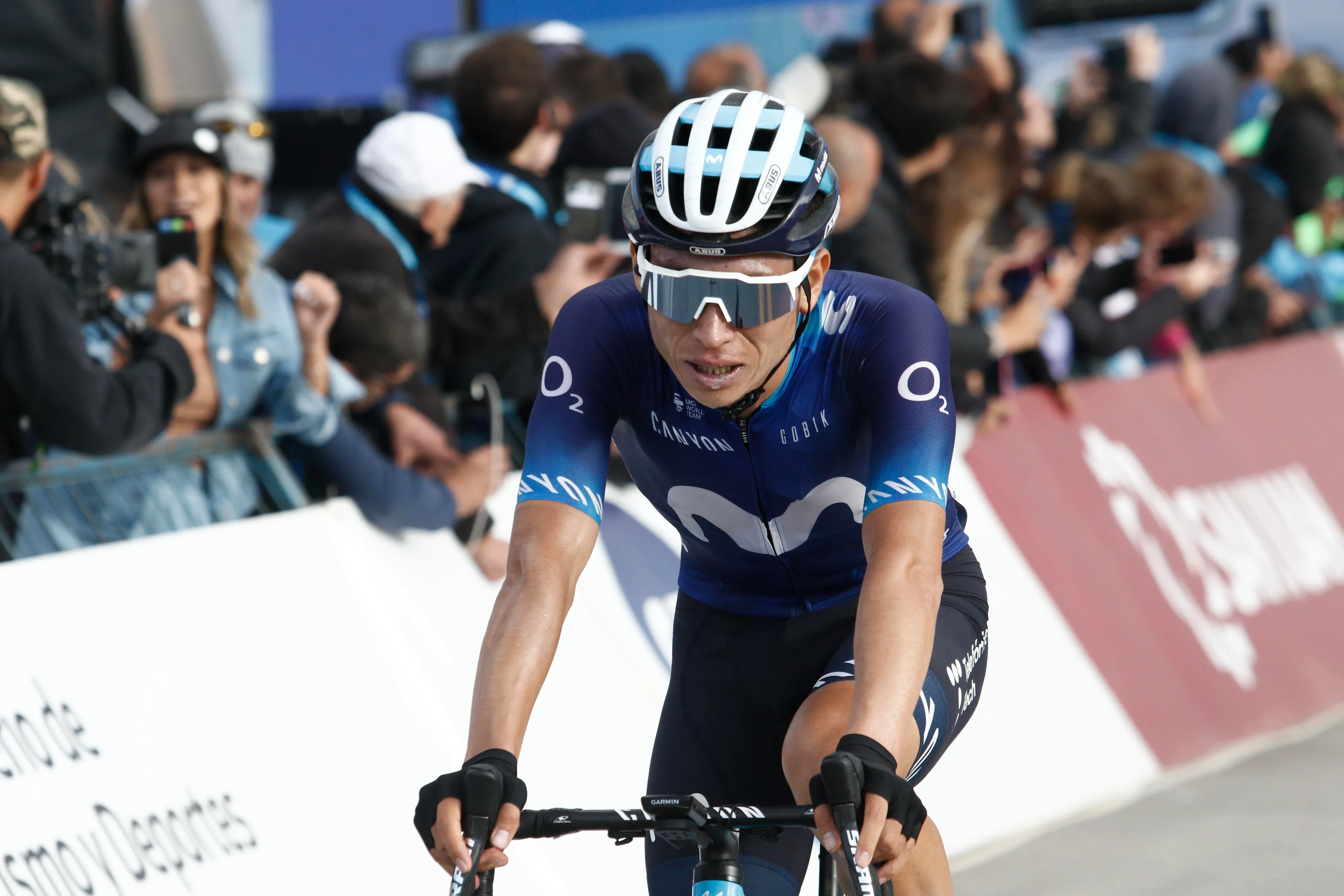 UAE Tour: Bravery rewards Einer Rubio as he wins Jebel Jais summit finish, Evenepoel jumps to race lead