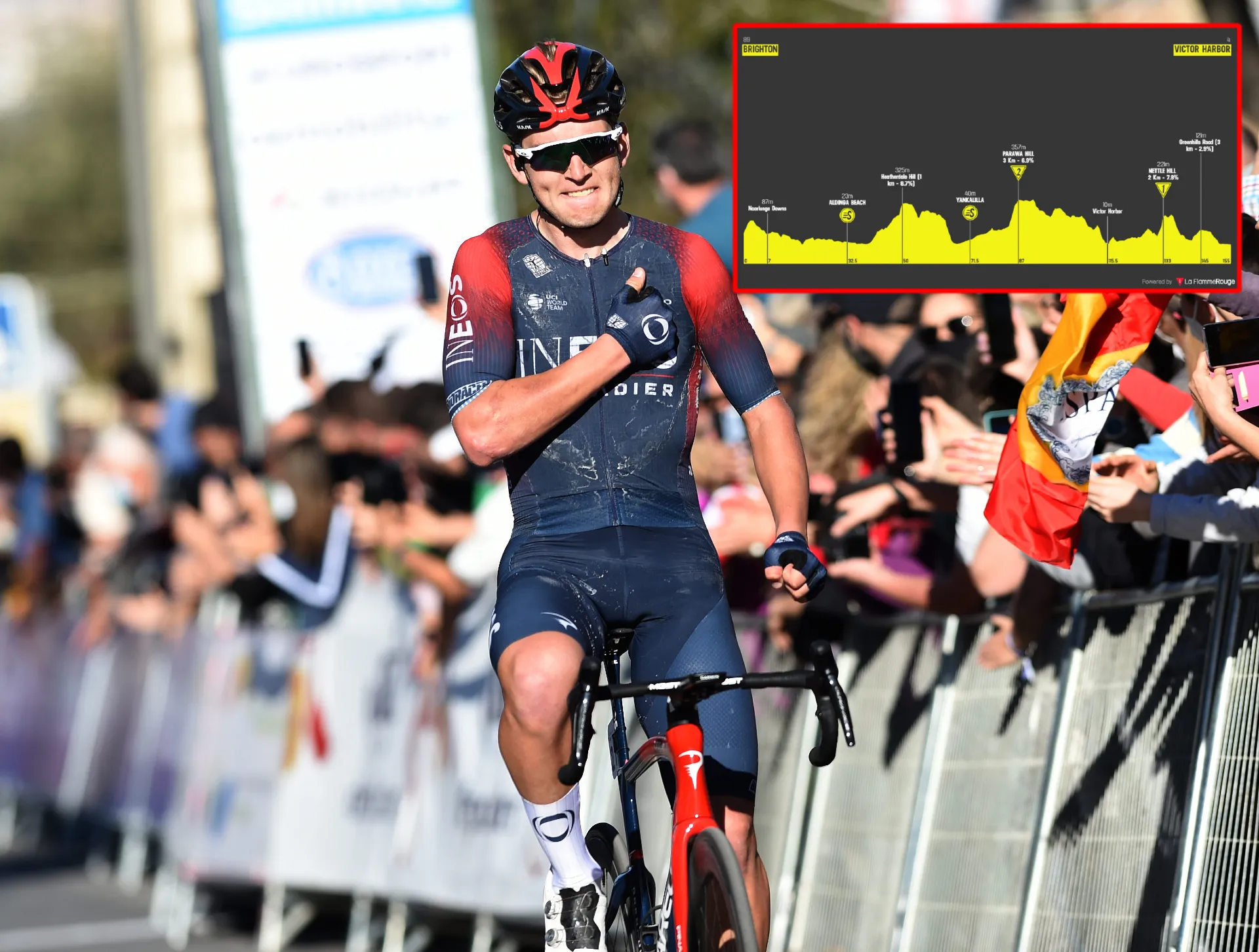 PREVIEW | Tour Down Under 2023 Stage 2 - Bettiol sees first GC test on dangerous hilly day
