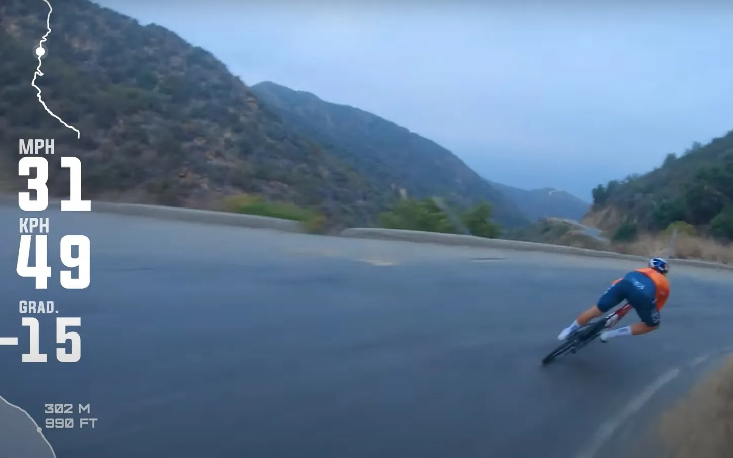 Video: Tom Pidcock shows off descending skills in terrifying video