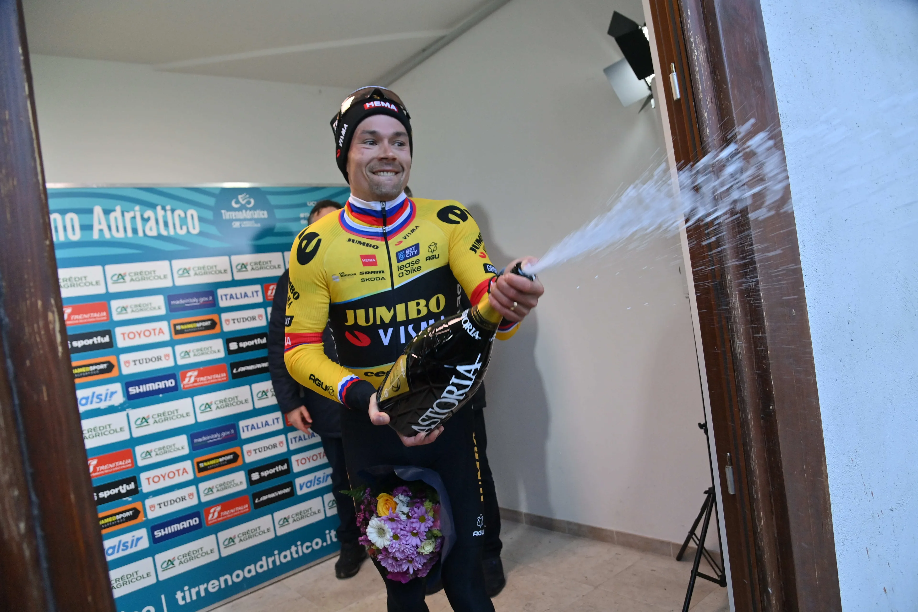 "I'm still on my way back" - Primoz Roglic works through difficulties to take impressive second win at Tirreno-Adriatico