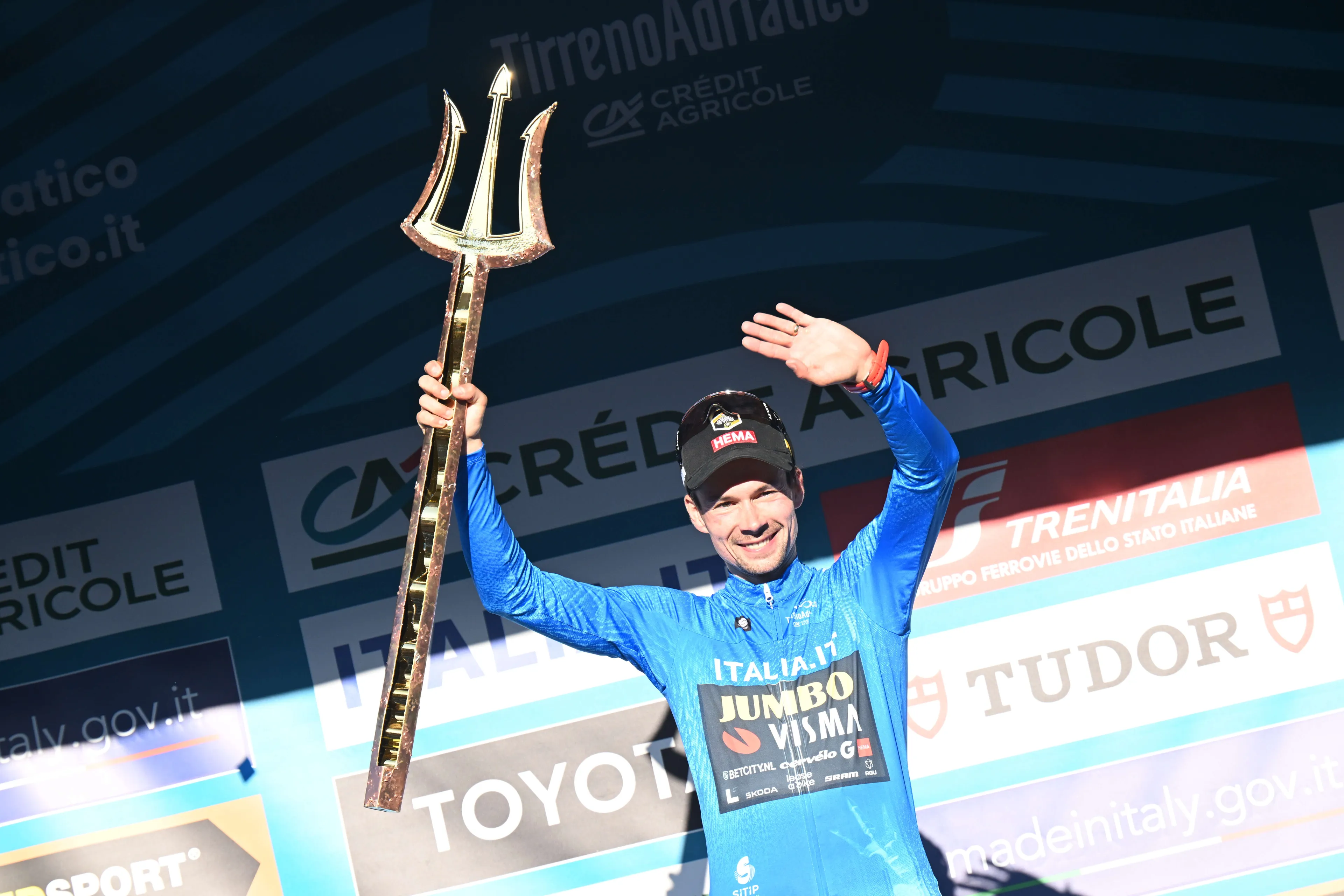 "It's great to return to the peloton in this way" - Primoz Roglic seals Tirreno-Adriatico win