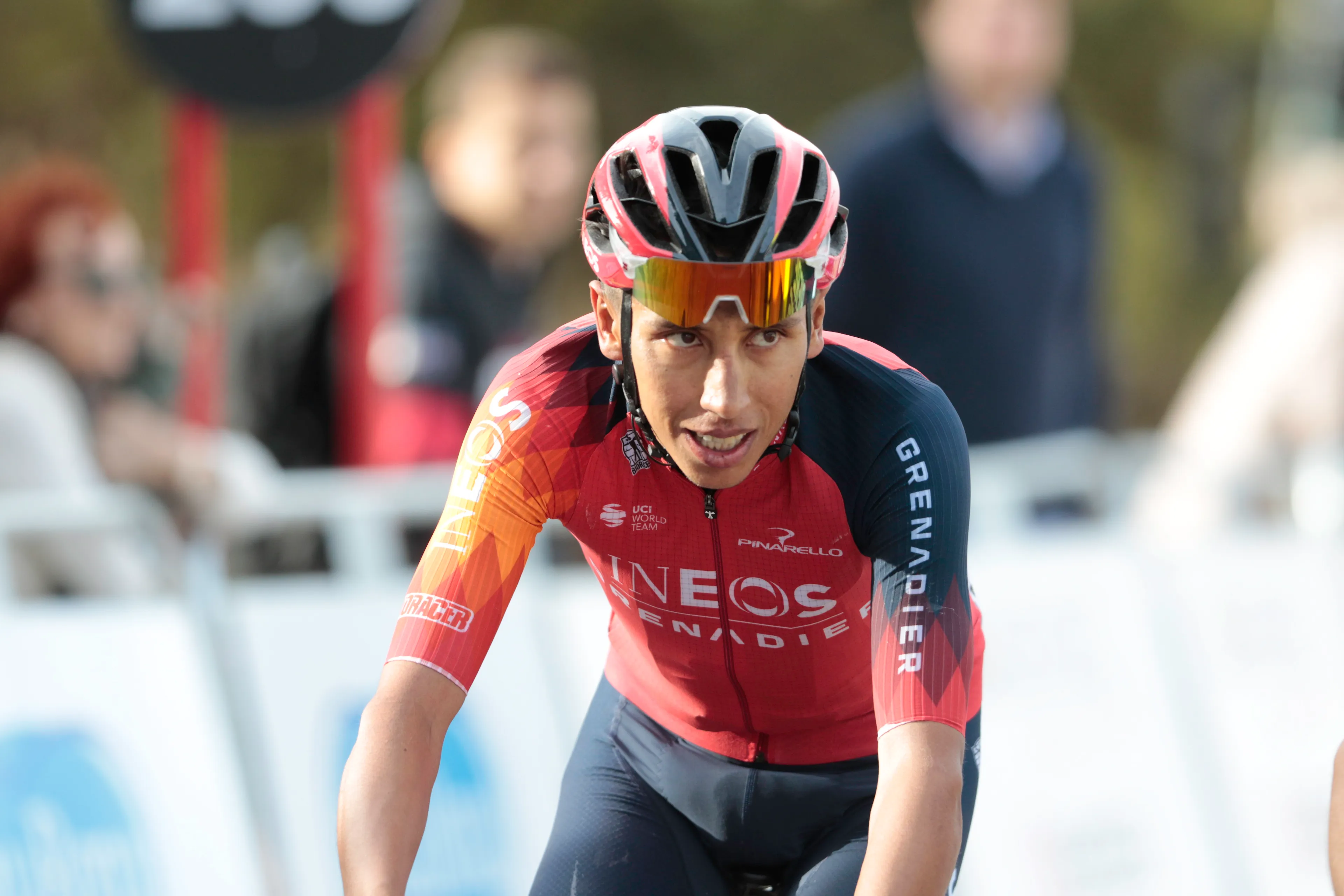 Egan Bernal: "God gives his worst battles to his best warriors. Never stop fighting"