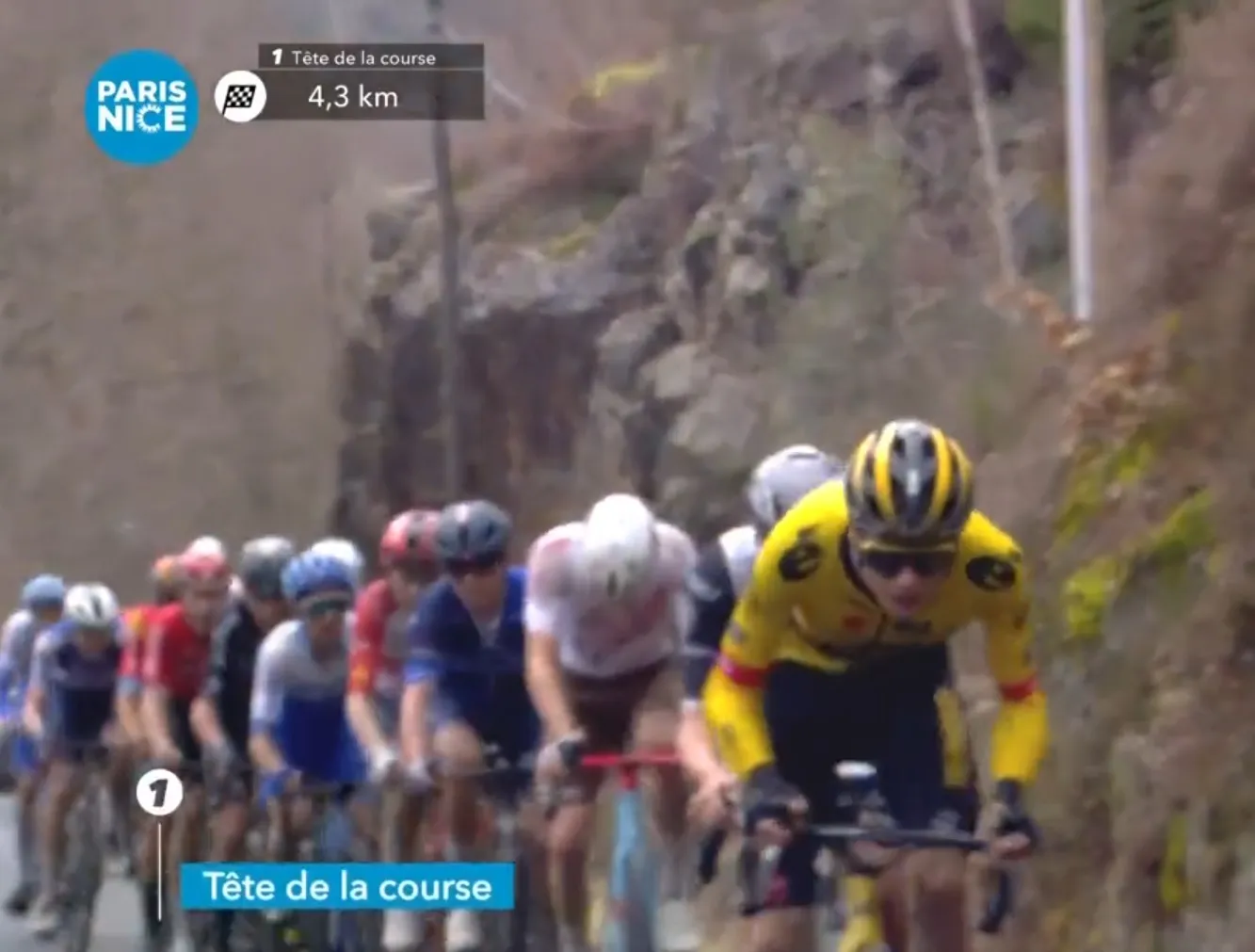 Video: The two attacks from Jonas Vingegaard and Tadej Pogacar at Paris-Nice