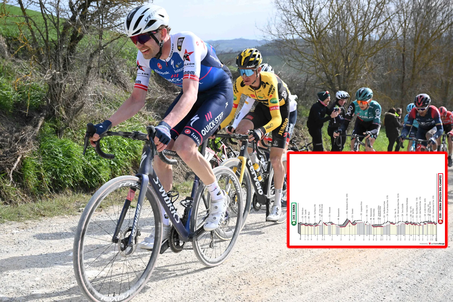 PREVIEW | Strade Bianche 2023 - Van der Poel, Pidcock and Alaphilippe gear up for epic gravel battle