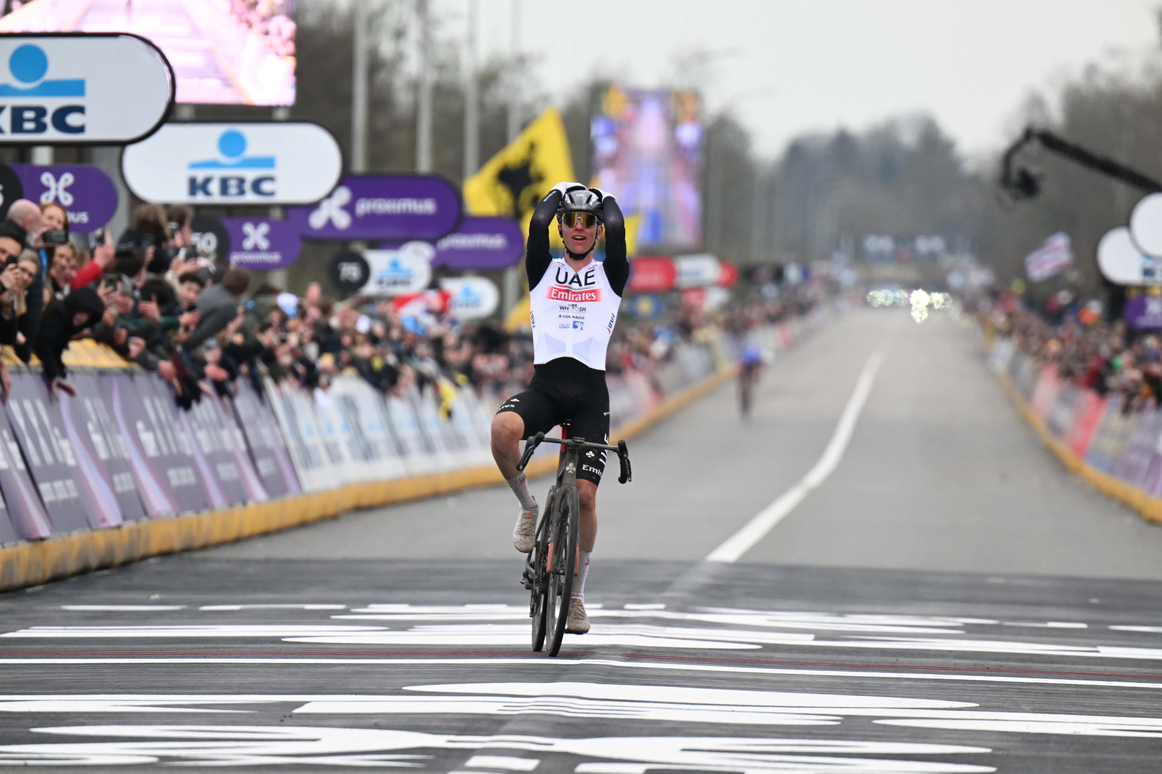 "The fact that I was able to win there is unbelievable" - Tadej Pogacar cites Tour of Flanders as season highlight after being named Slovenian Cyclist of the Year