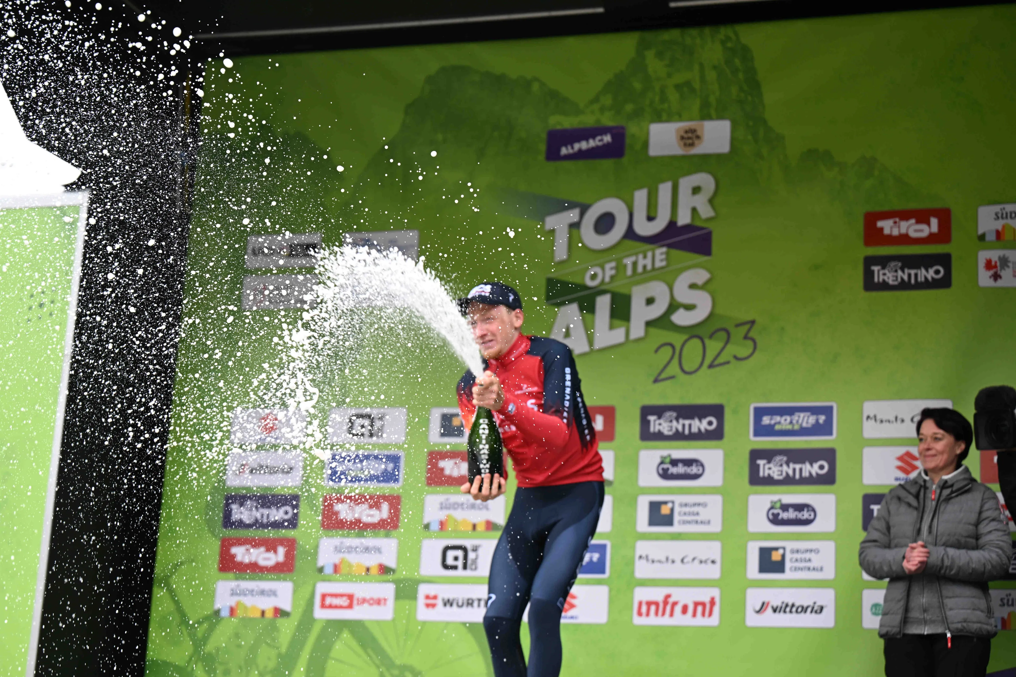 Tao Geoghegan Hart doubles up to take second Tour of the Alps stage win in as many days