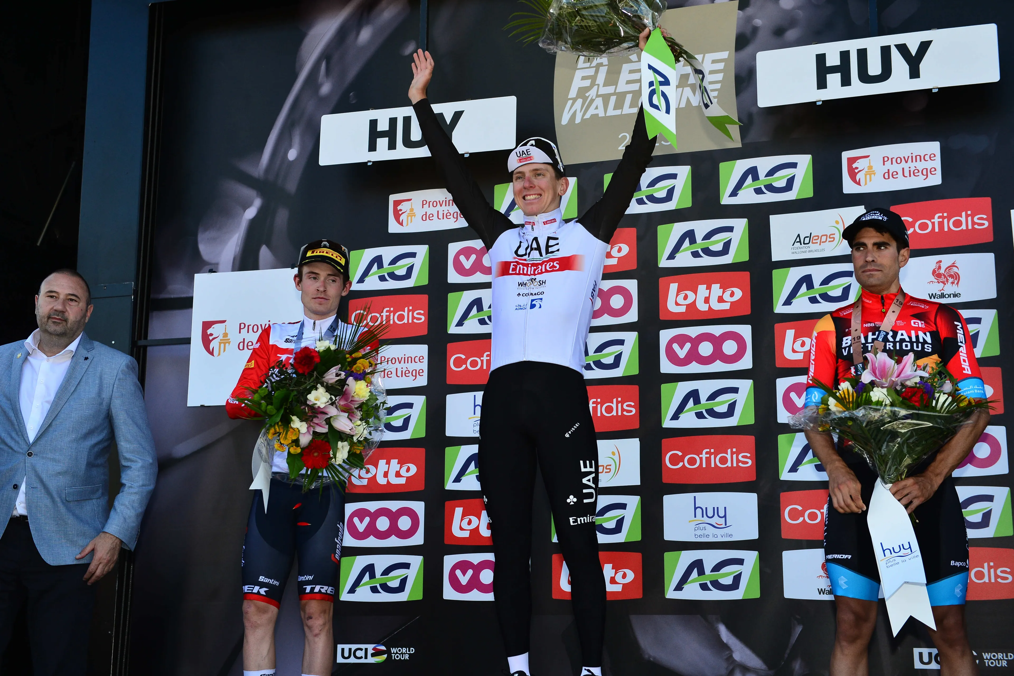 "I am really grateful for everything that happens to me" - Fléche Wallone win puts Tadej Pogacar within possibility of winning all three Ardennes classics