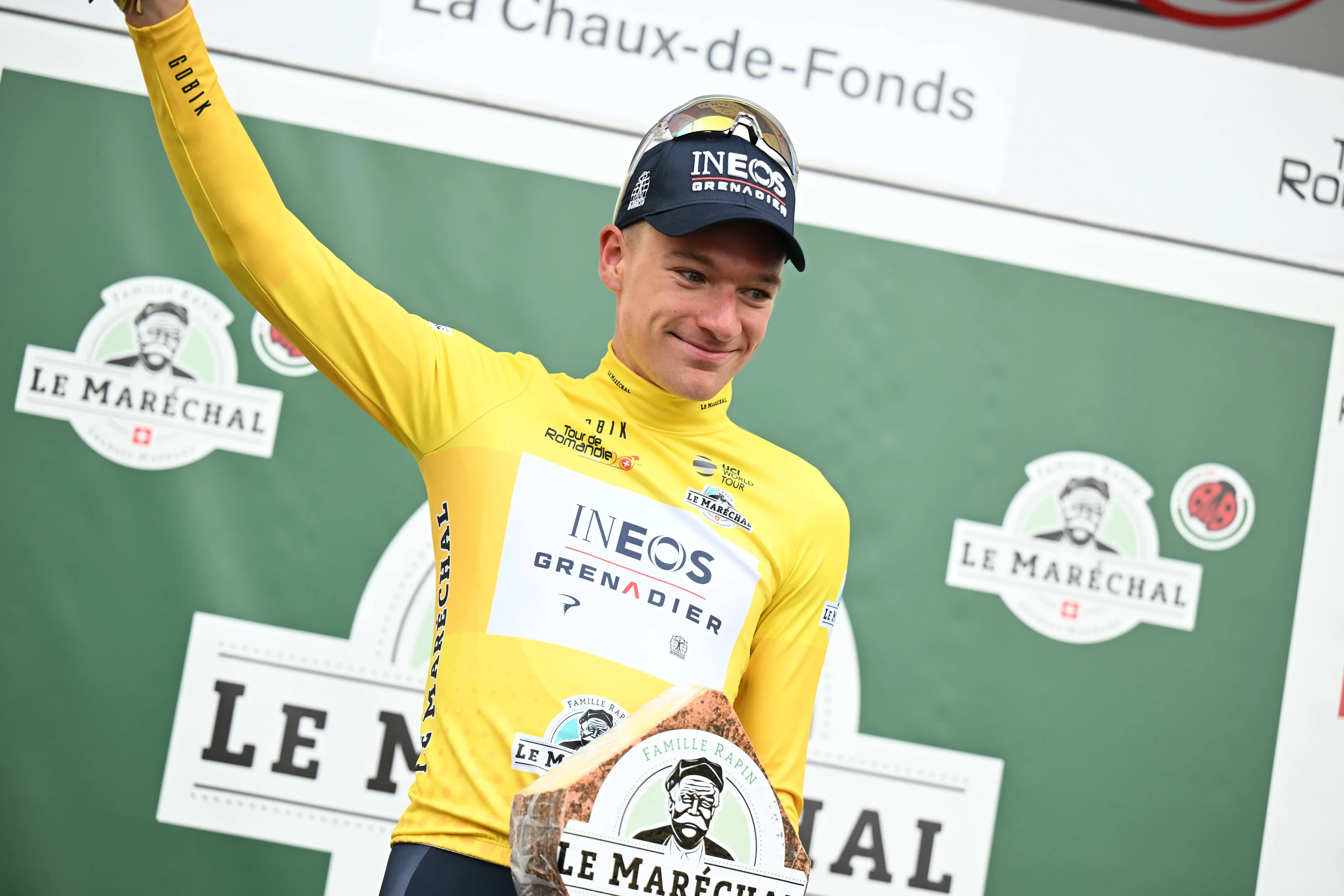 Ethan Hayter's Tour de France dream at risk as Dauphine crash injuries revealed to be a broken collarbone