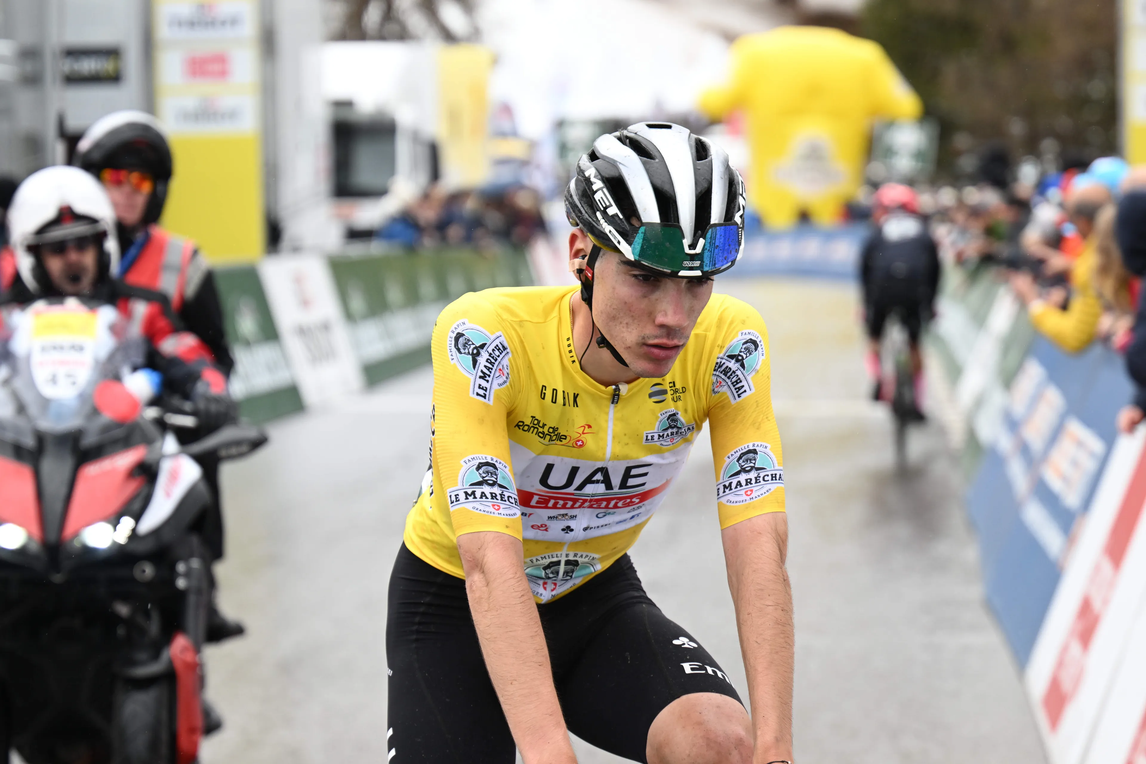 Juan Ayuso unsurprised by fall-out at Tour de Romandie: "I didn't even come to this race thinking I was going to push myself"