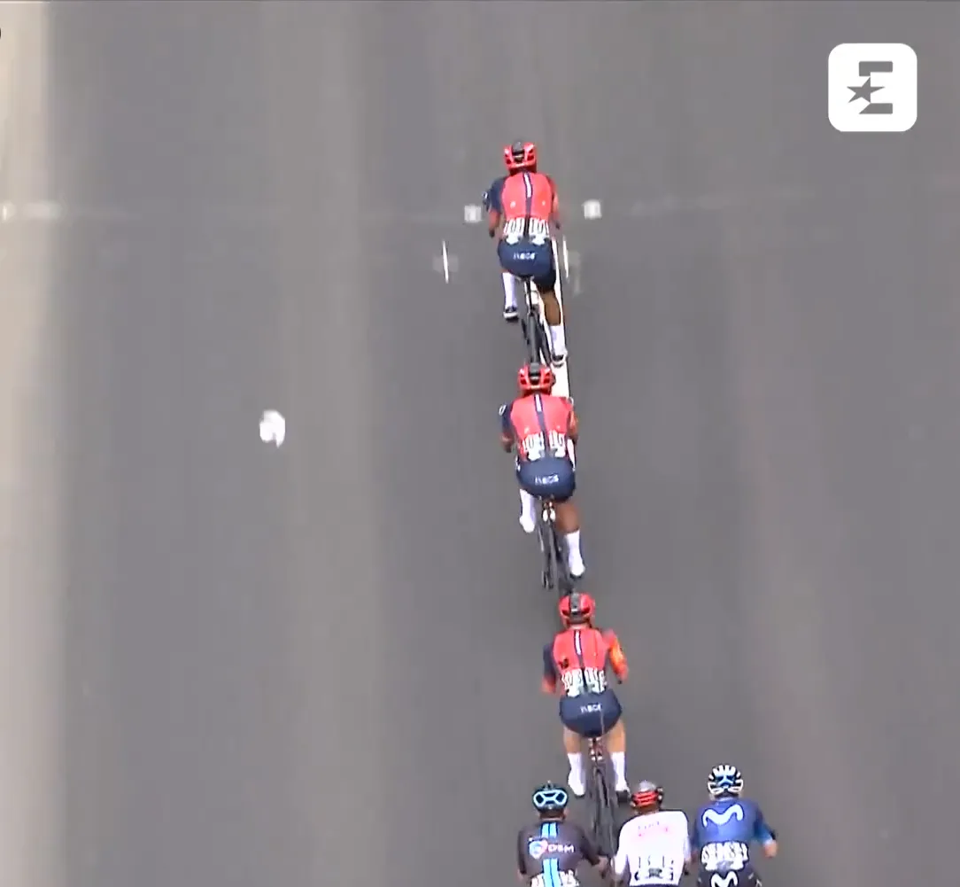 VIDEO: INEOS Grenadiers put on a sprint lead-out clinic as Ethan Hayter takes victory at the Tour de Romandie