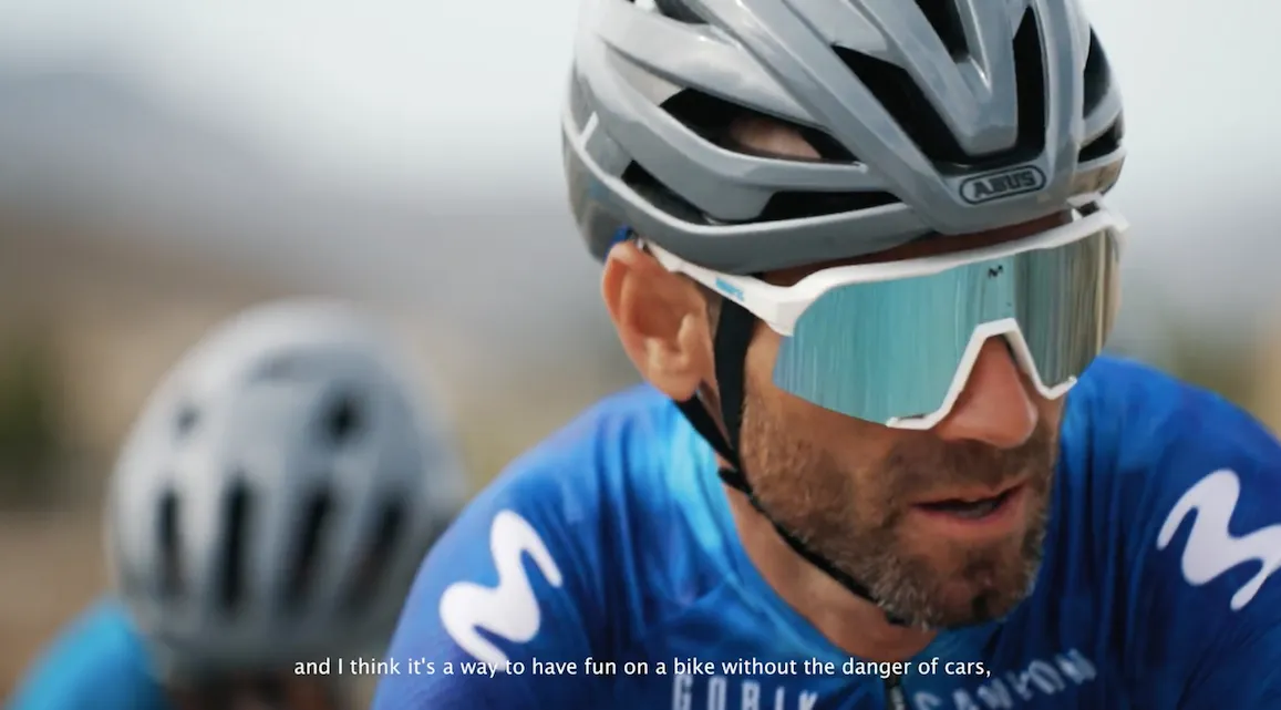 Alejandro Valverde wins second gravel race, beats Movistar pro Ivan Cortina García