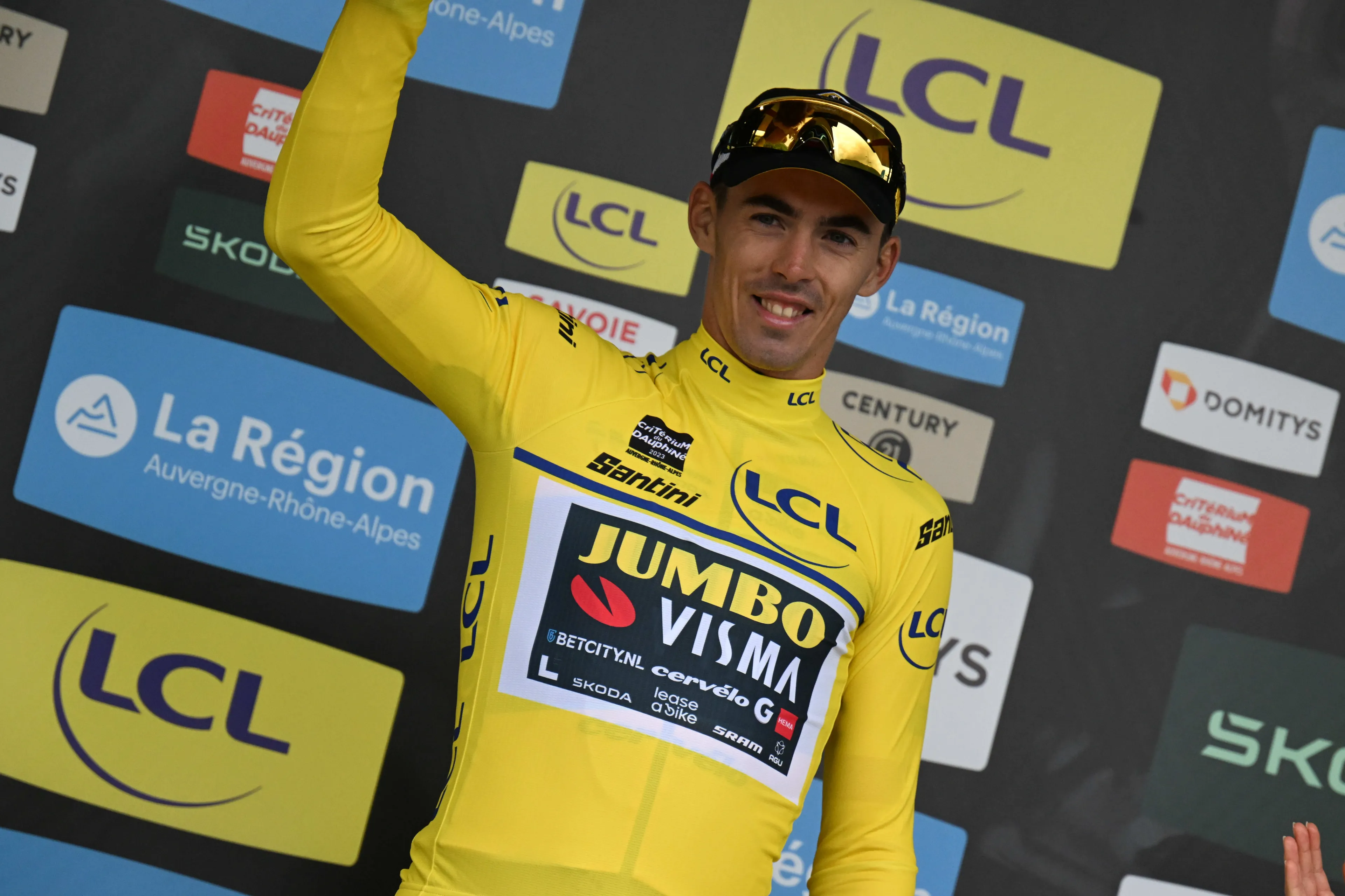 "It was definitely not the plan for Jonas to do a lead-out for me again, but he did a fantastic job" - Christophe Laporte enjoying support from Tour de France winner Vingegaard