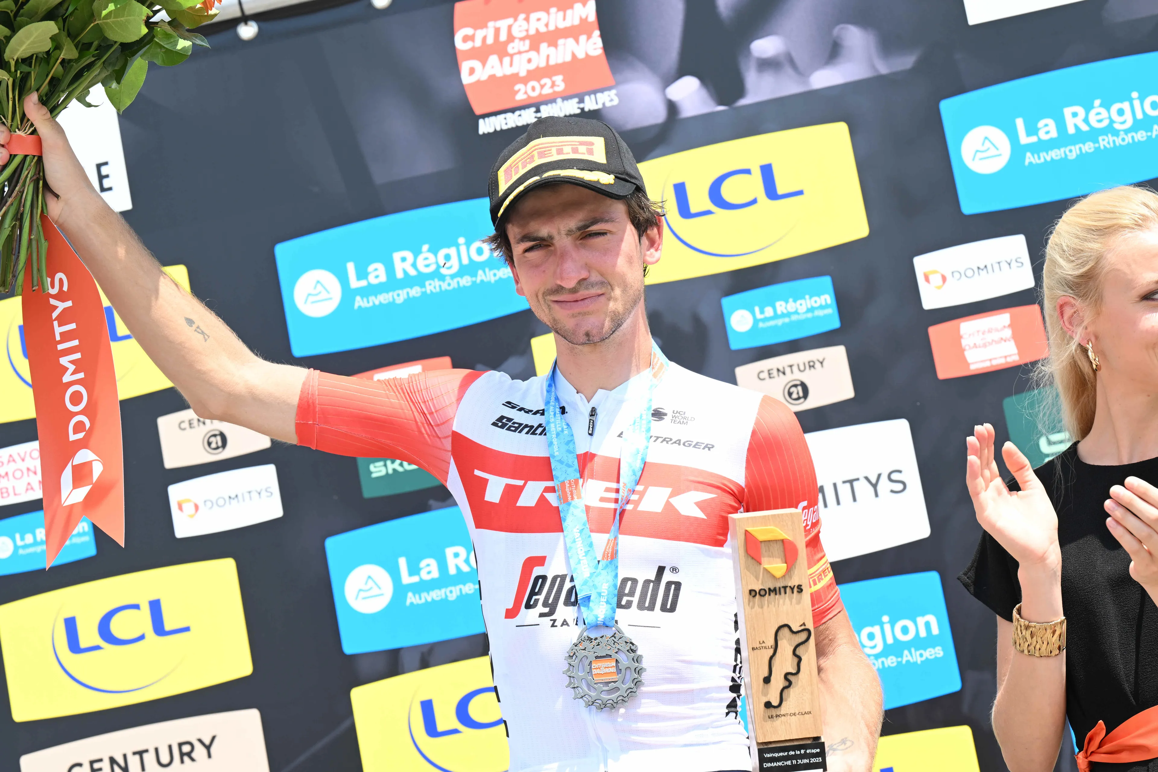 "I will be married next week, this is a gift for my wife" - Giulio Ciccone dedicates Dauphiné to fiancee