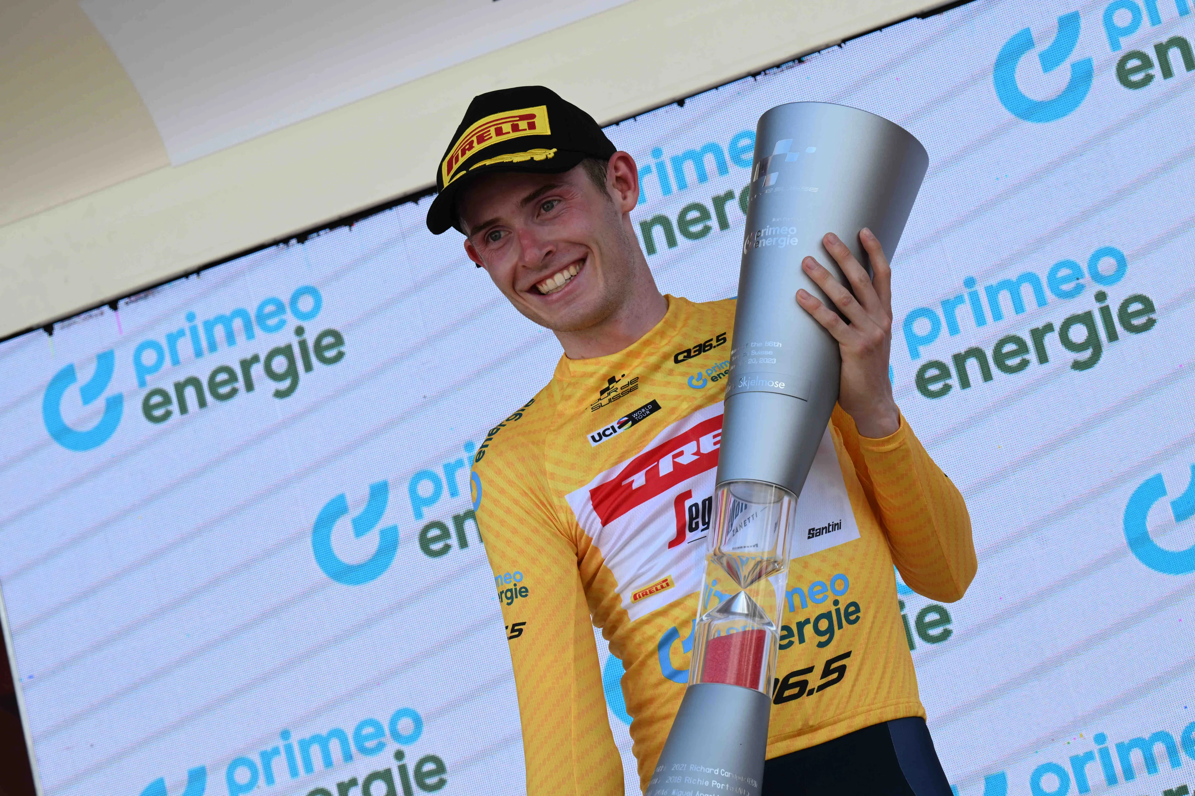 "I have made many sacrifices for this" - Mattias Skjelmose beats Ayuso and Evenepoel for career-best victory at Tour de Suisse