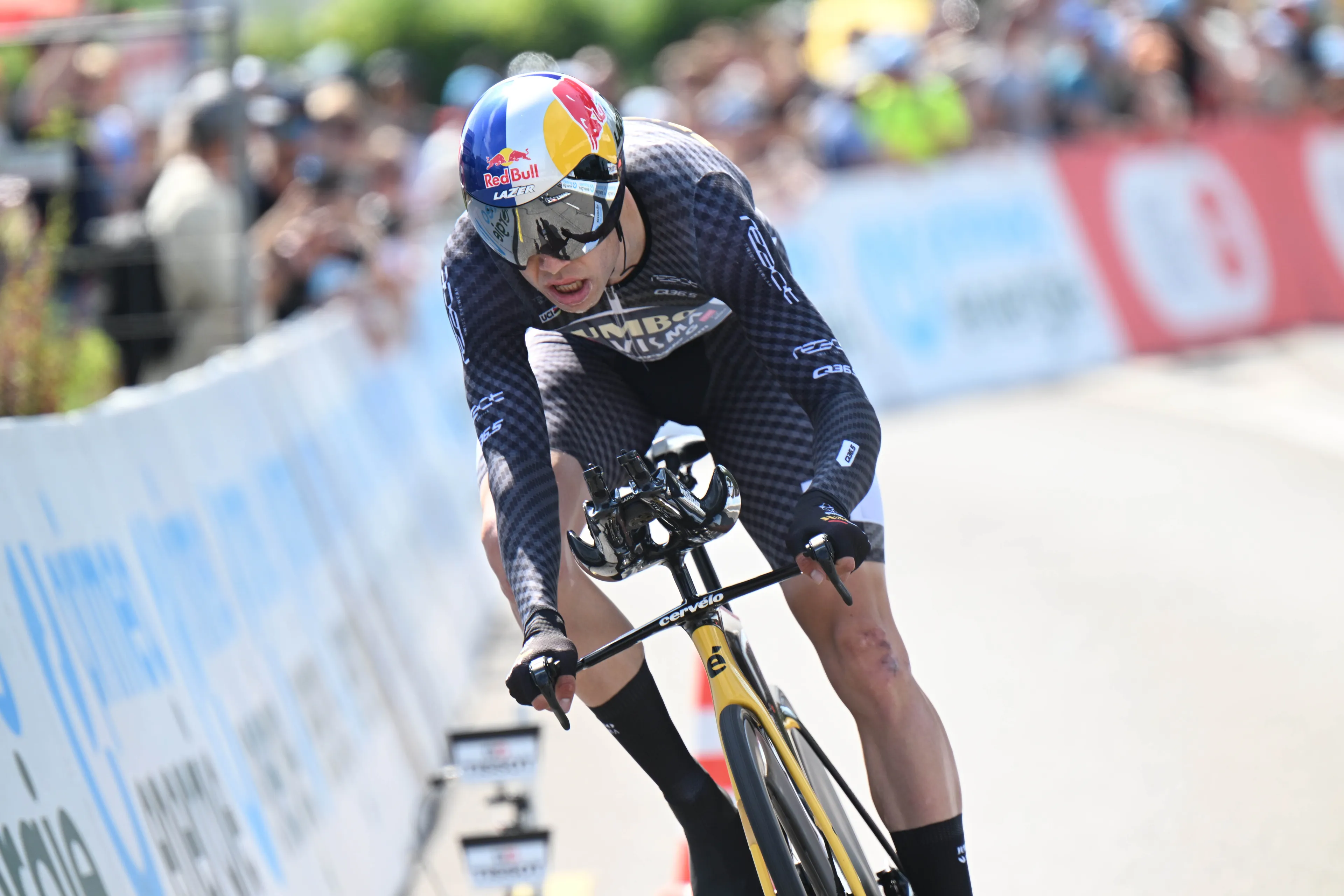 Wout Van Aert evaluates his Tour de Suisse performance: "I had hoped for better"