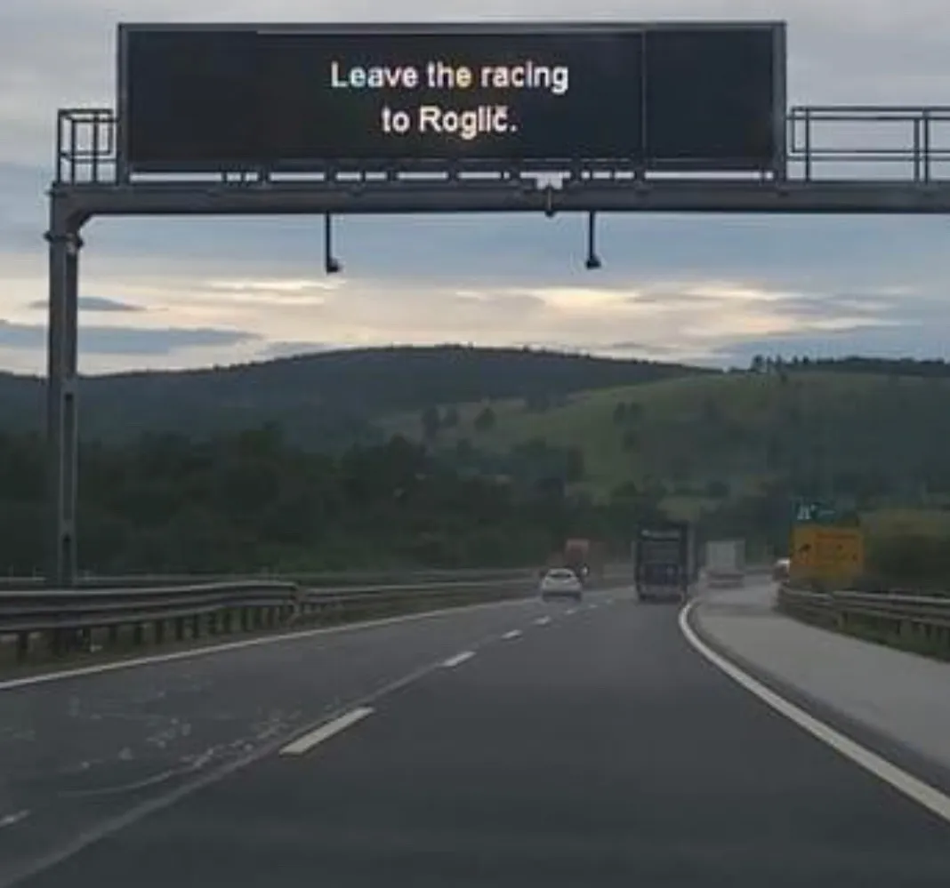 Slovenian road pirates warned to "Leave the racing to Roglic"