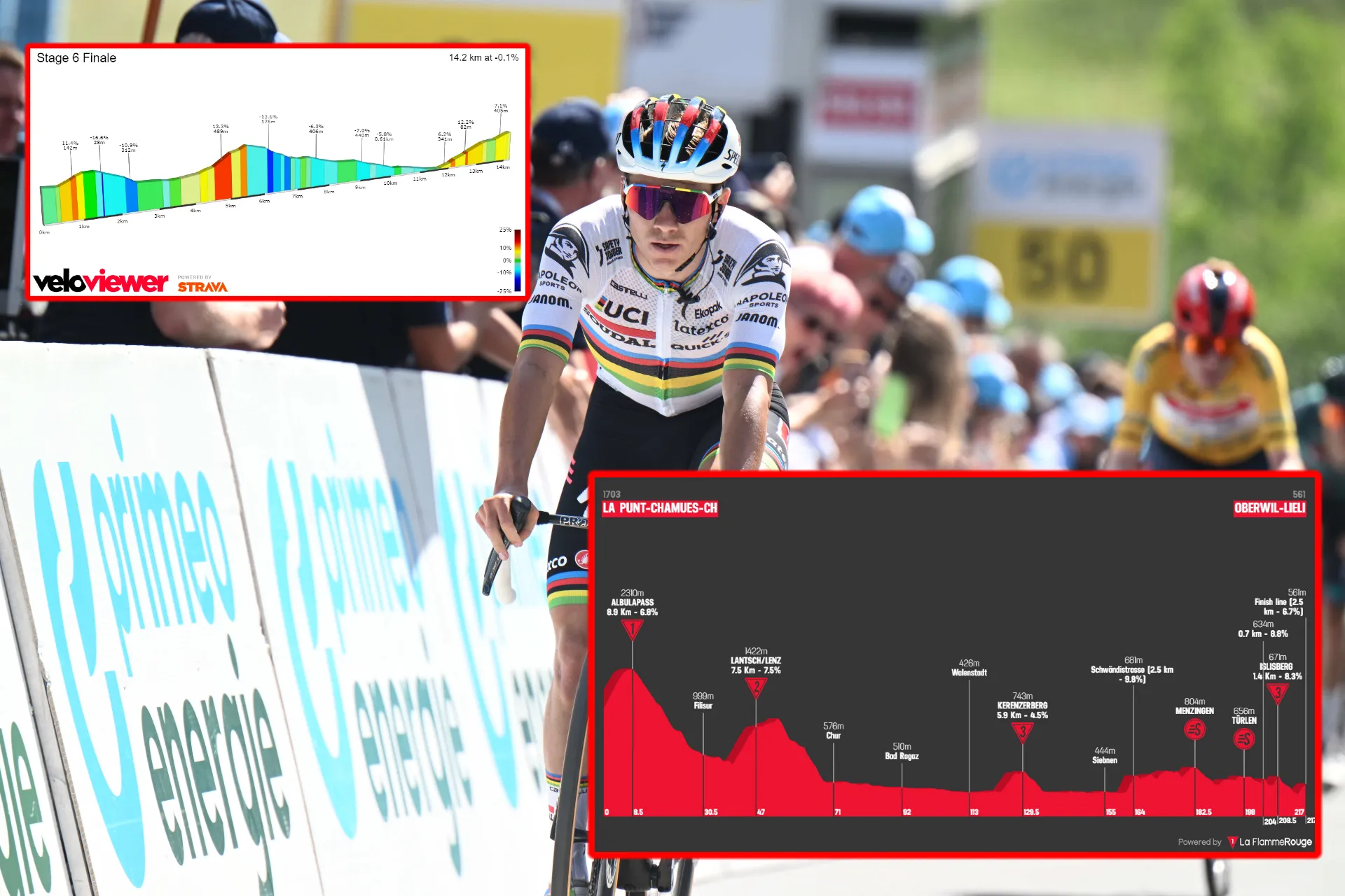 PREVIEW | Tour de Suisse 2023 stage 6 - Hilly day provides opportunity for breakaway and puncheurs