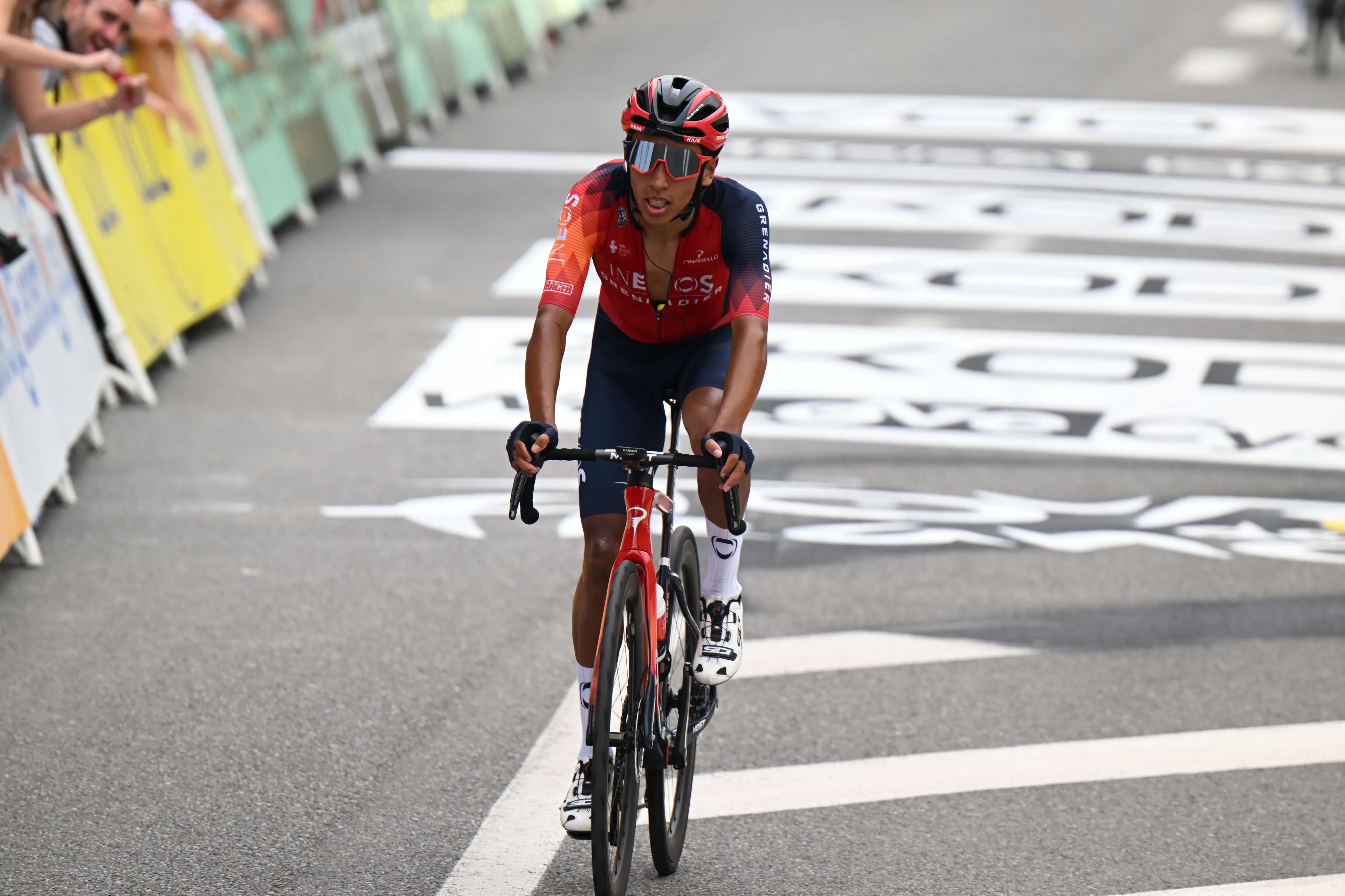 "I'm not at my best level, but I'm giving everything" - Egan Bernal keeps chin up and fights on for GC classification