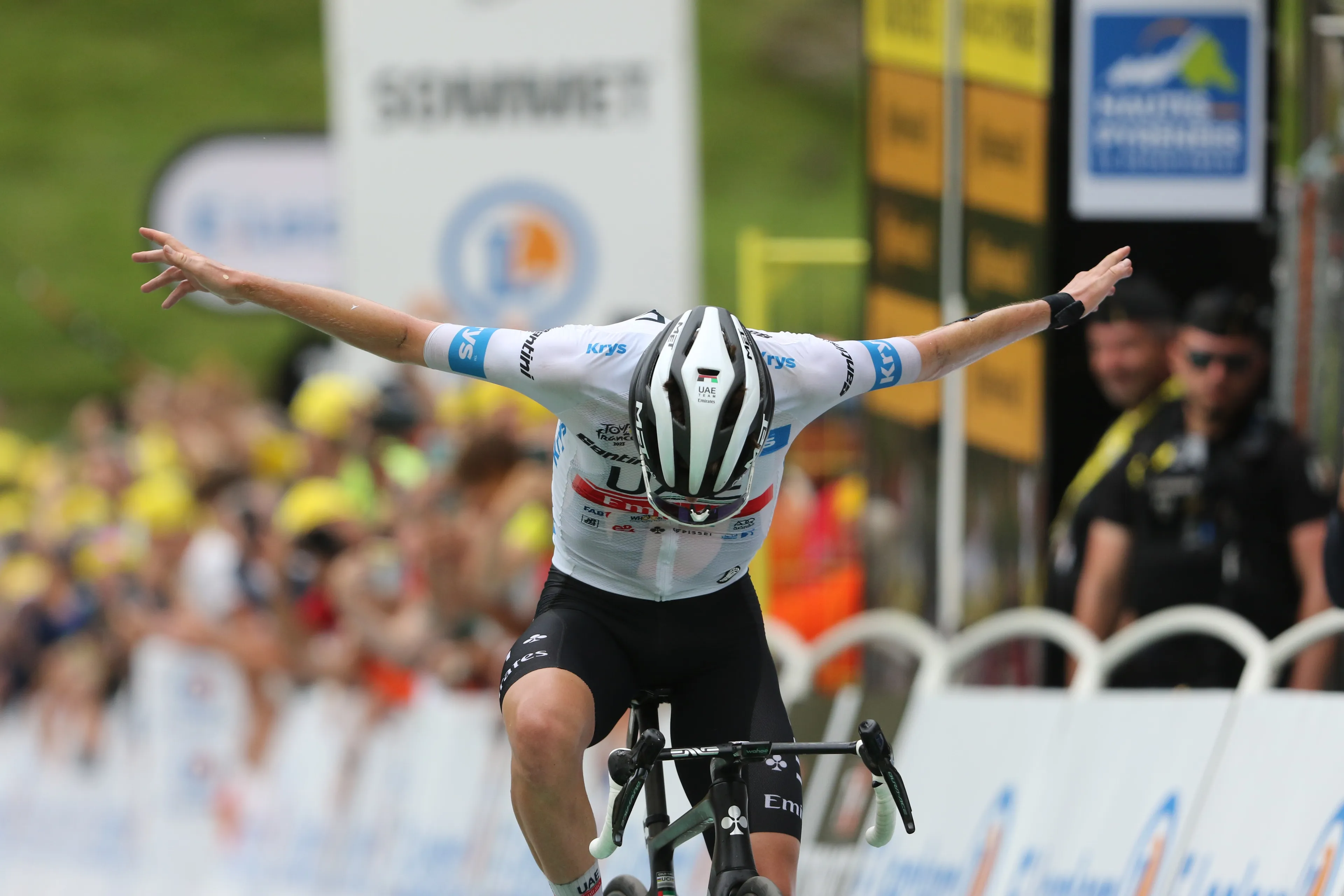 Tadej Pogacar smashes Strava record for the Col de la Madone showing good form prior to World Championships