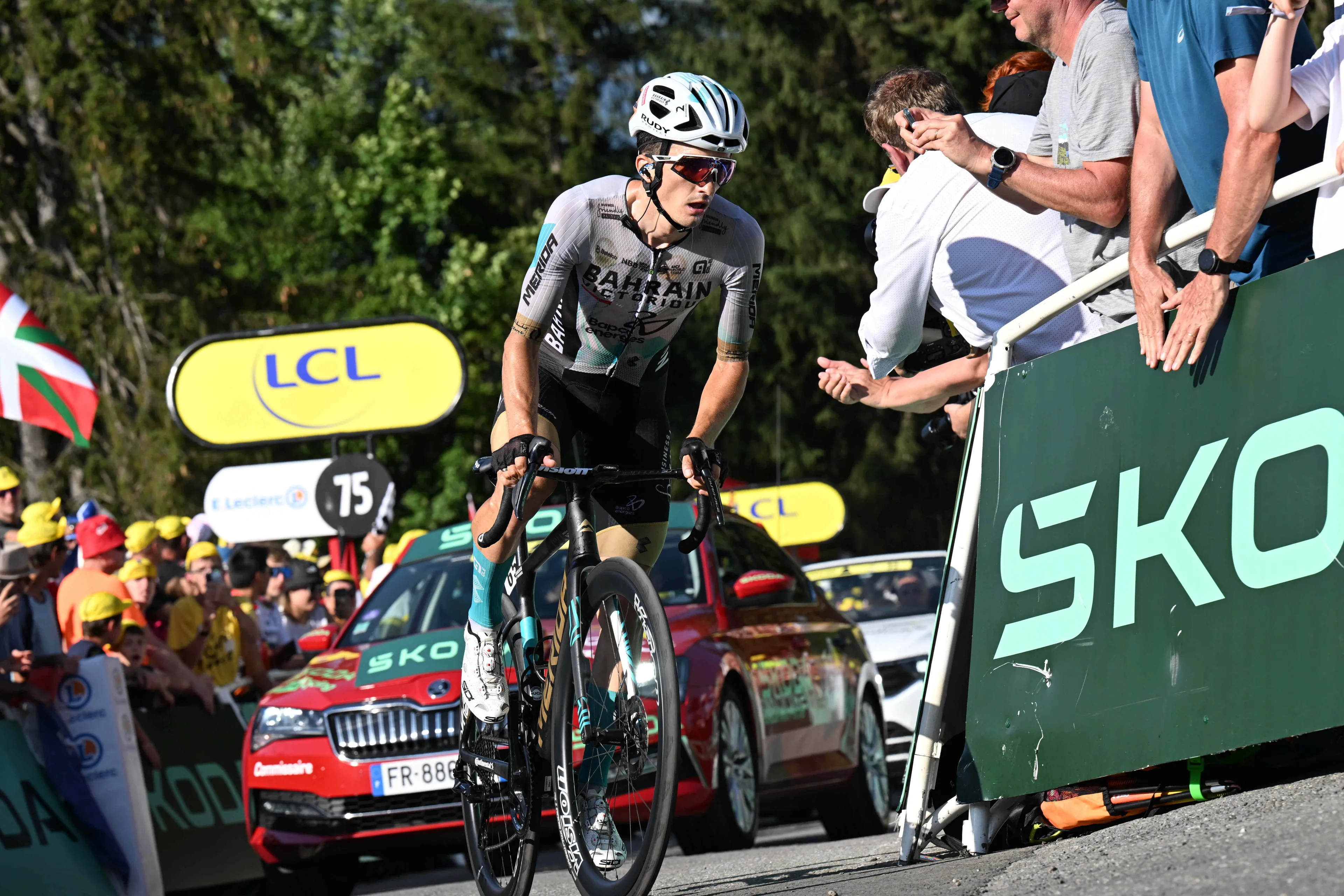 Pello Bilbao rates his extraordinary Tour de France 2023: "I give myself a 9"