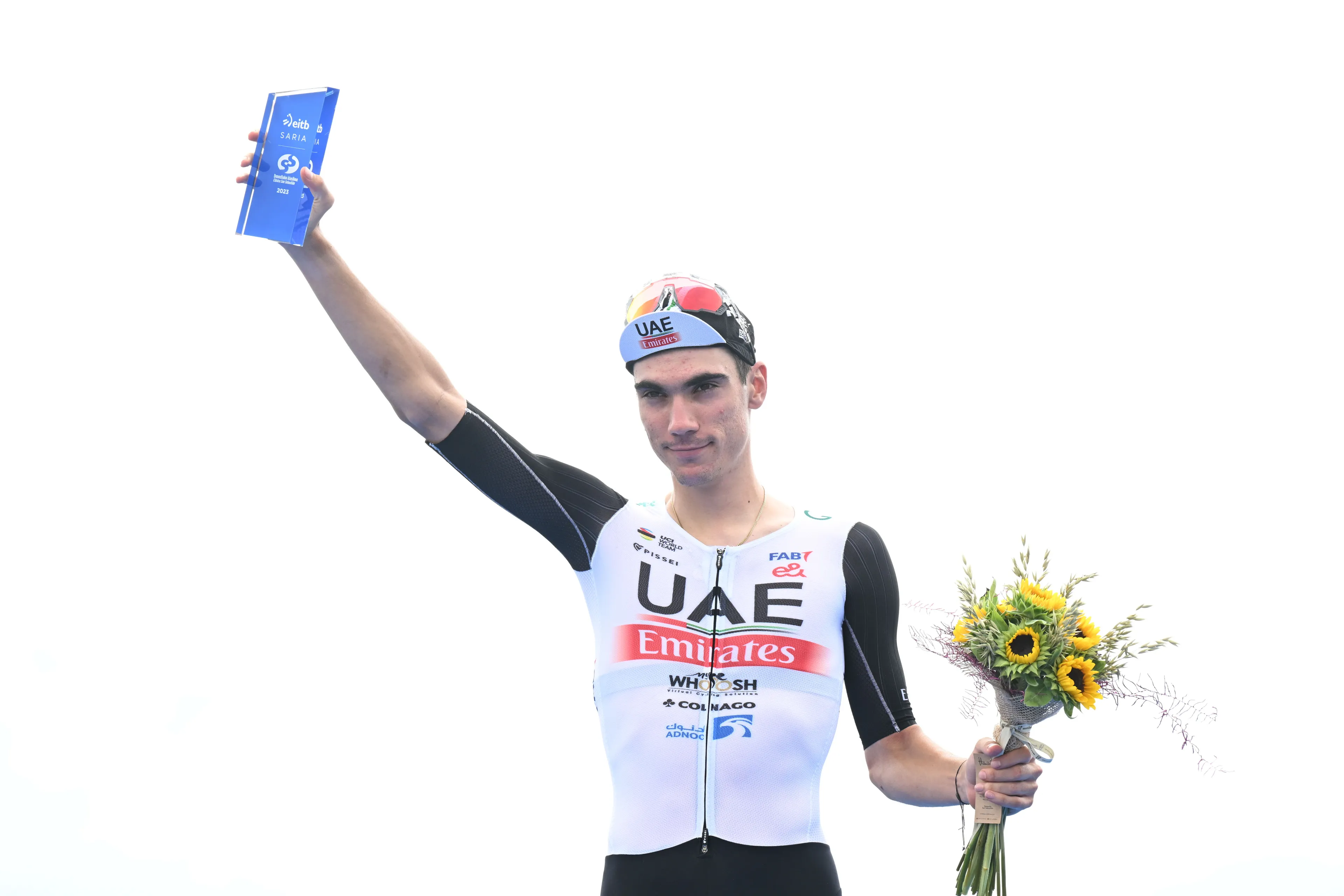 "It's good to win here in France, before the Tour" - Juan Ayuso's confidence boosted by Faun-Ardèche Classic victory