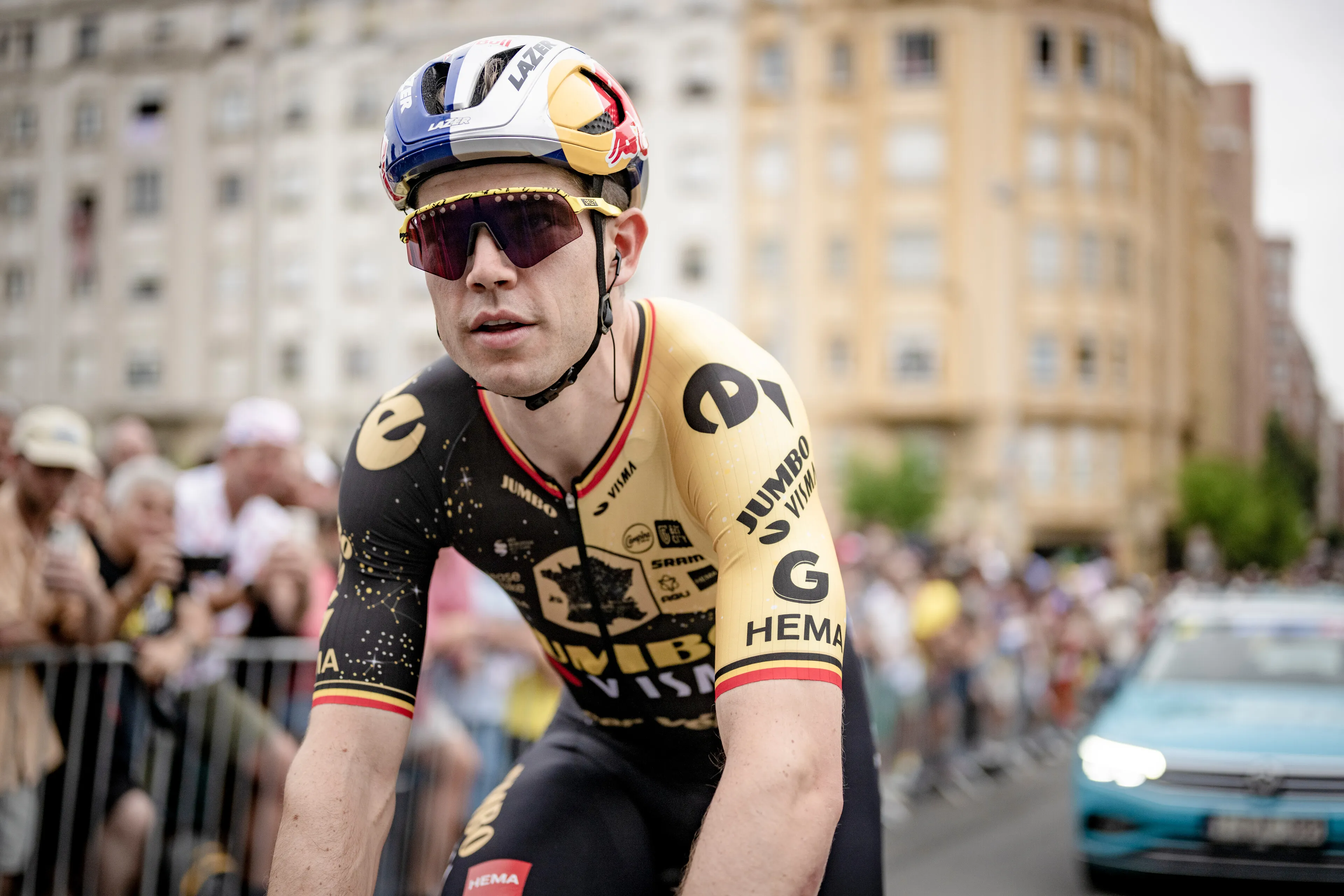 Last test for Wout van Aert's form ahead of Tour de France at national championships: "I'm feeling better than a month ago, so I hope this form will be enough"