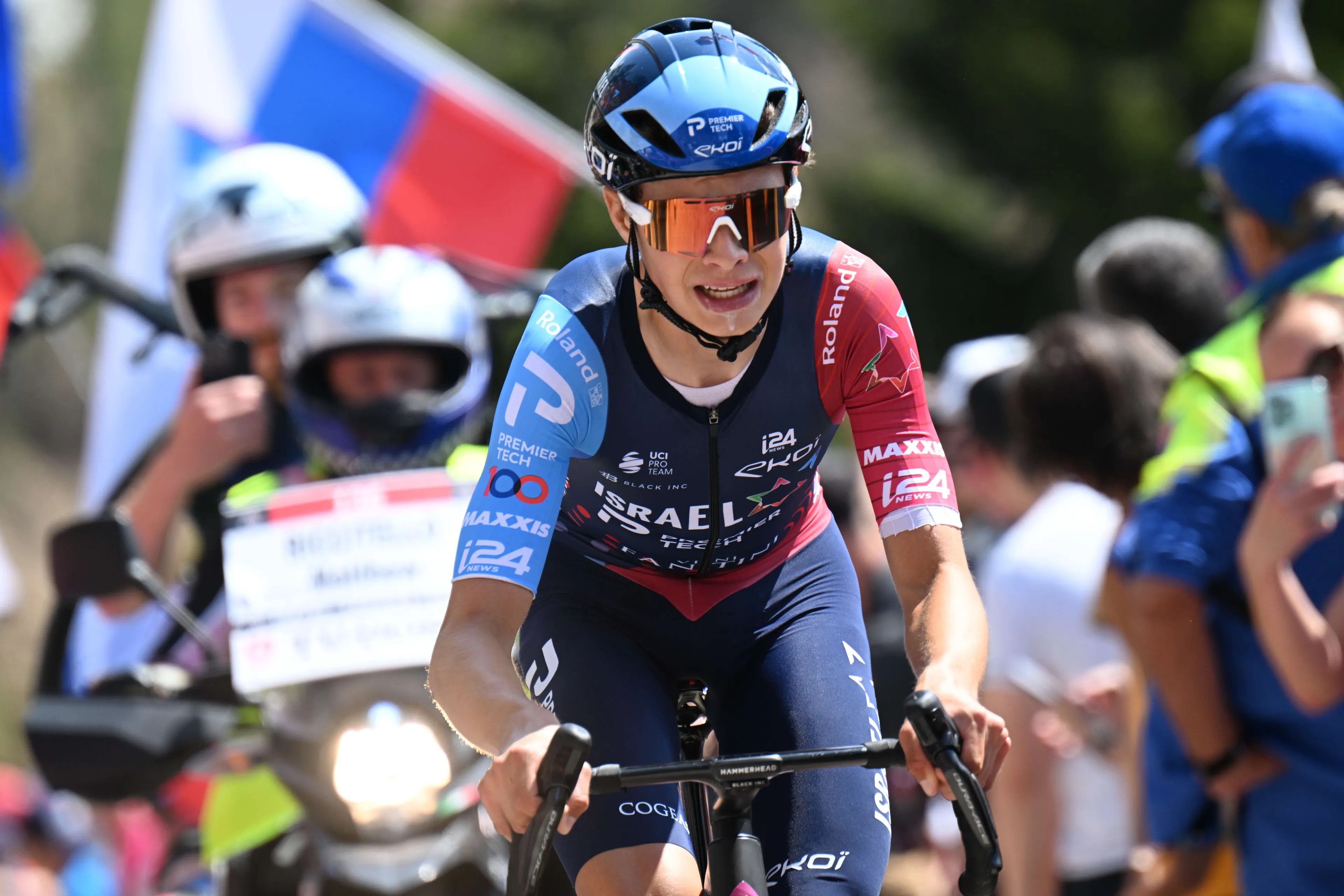 Matthew Riccitello reconhece Chris Froome e Domenico Pozzovivo como figuras-chave no seu desenvolvimento durante 2023