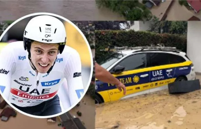 Hometown of Tadej Pogacar badly affected by Slovenian floods