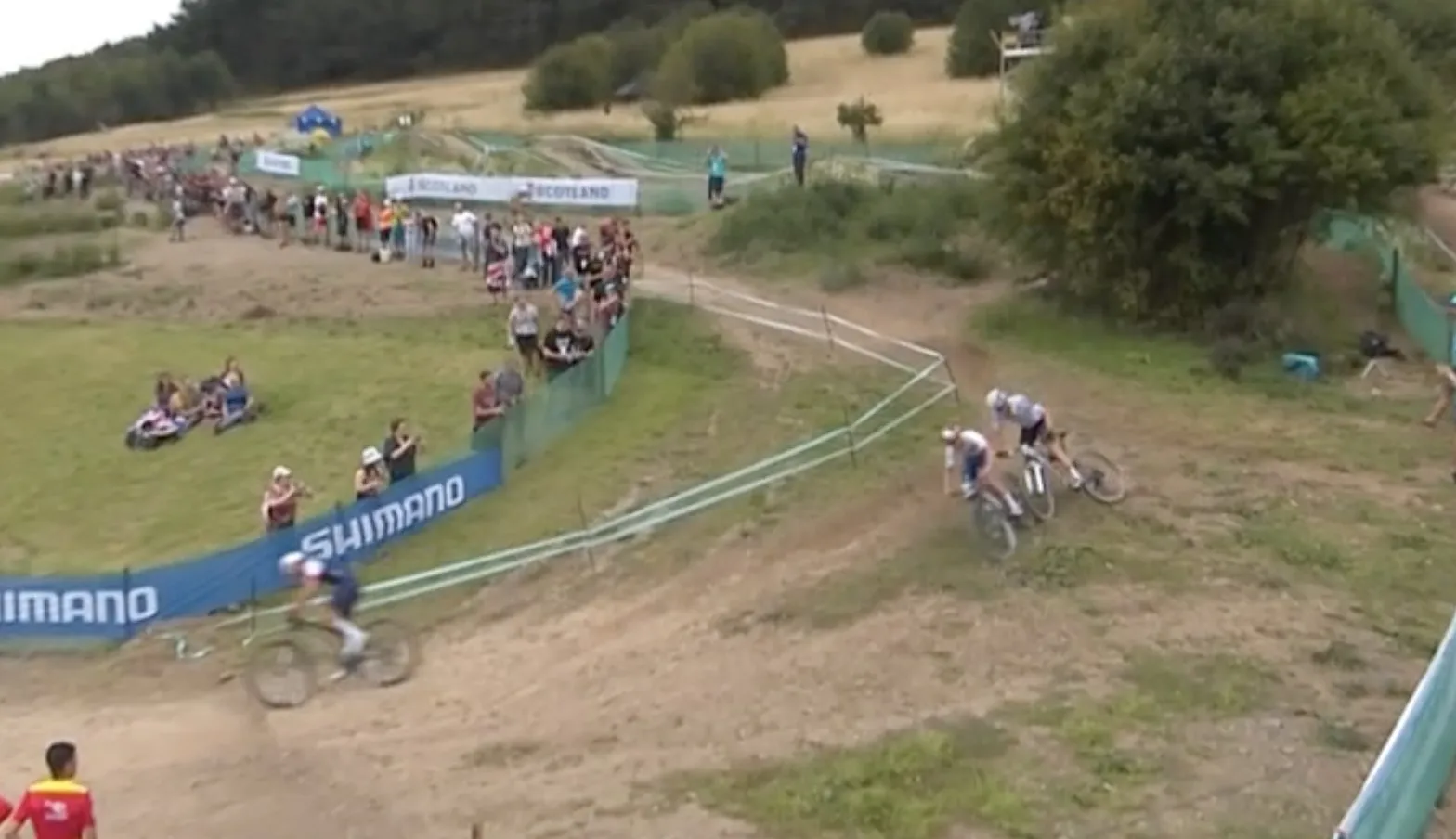 VIDEO: Tom Pidcock under fire from Luca Schwarzbauer after collision and crash - "He's Tom Pidcock, but that doesn't give him the right to do something like that"
