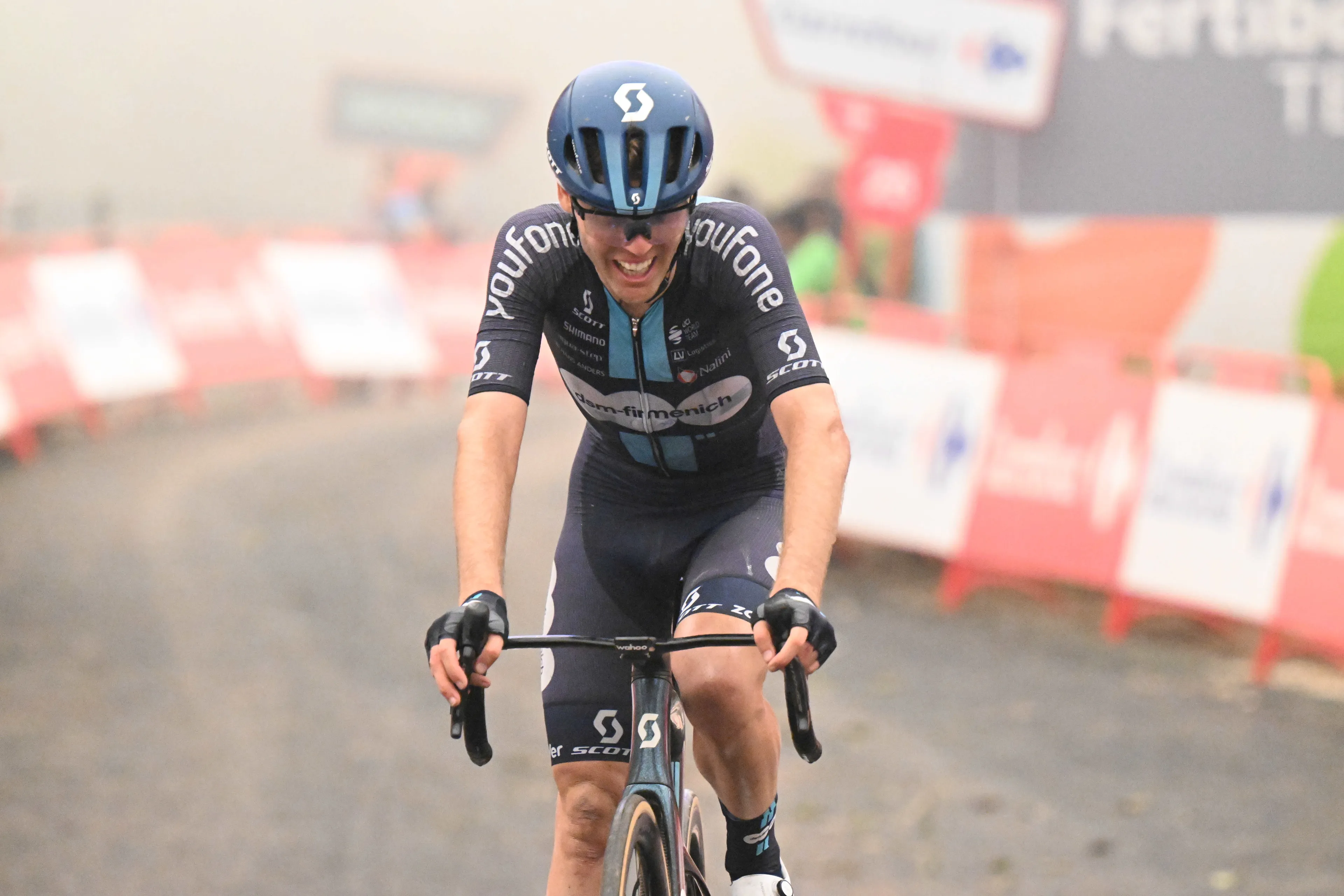 Chris Hamilton em terceiro no Collado de la Cruz de Caravaca: "Acho que estou bastante satisfeito com este resultado"