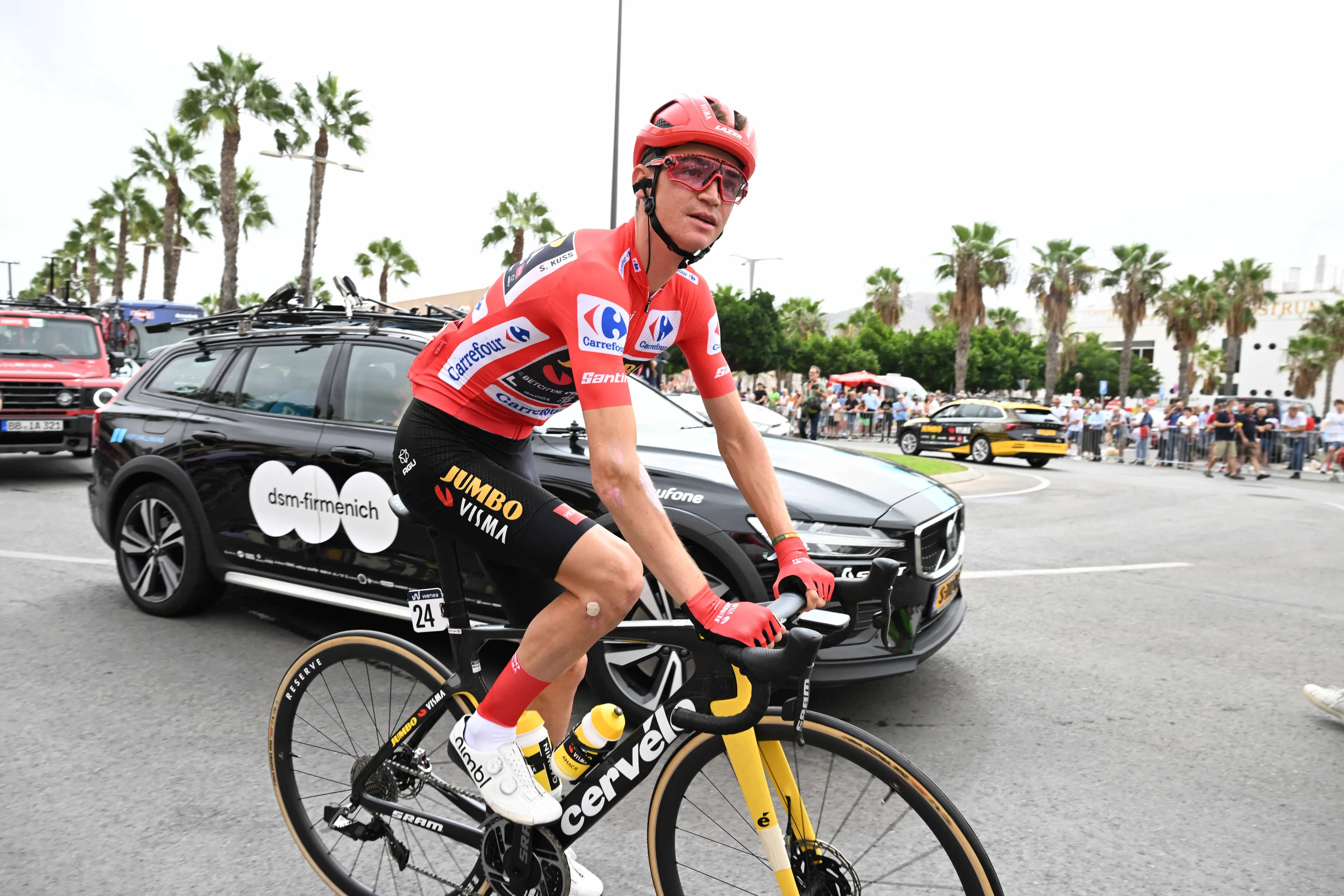 Atualização da classificação geral da Volta à Espanha após a etapa 16: Jumbo-Visma ataca a própria camisola vermelha com Vingegaard e Roglic a aproximarem-se de Kuss