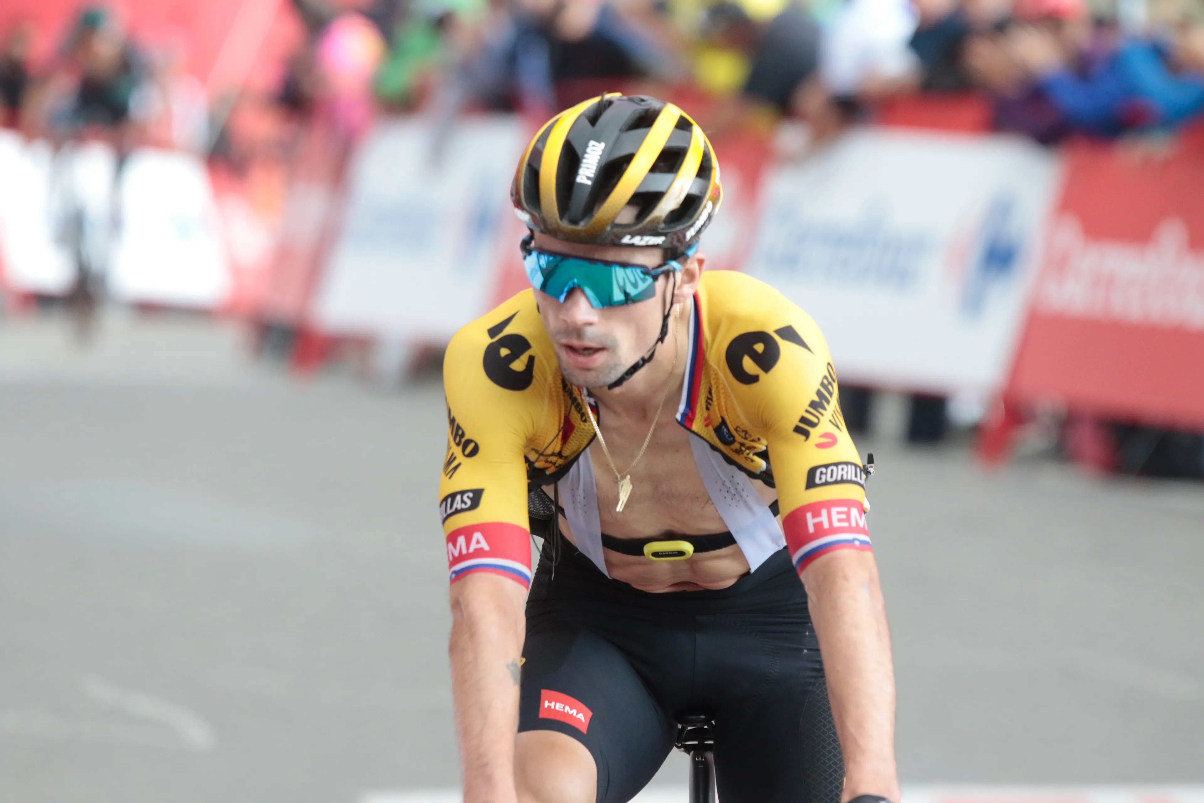 Primoz Roglic vê a sua equipa assumir o controlo total em Espanha - "Que mais se pode querer?"
