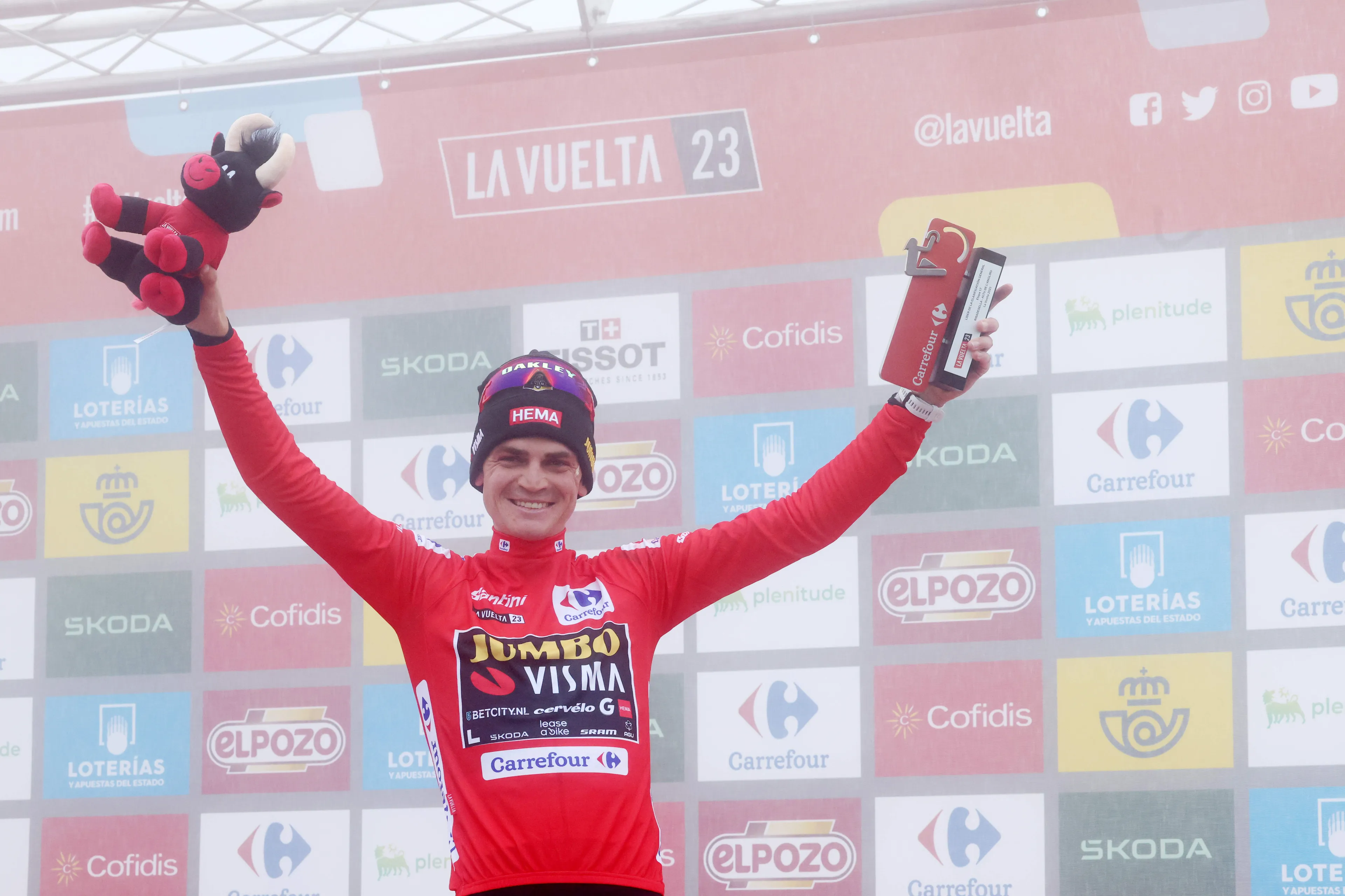 INTERVIEW | Sepp Kuss admits pressure from UAE and BORA at Vuelta a Espana: "It can be tricky if those strong teams have multiple riders up the road"