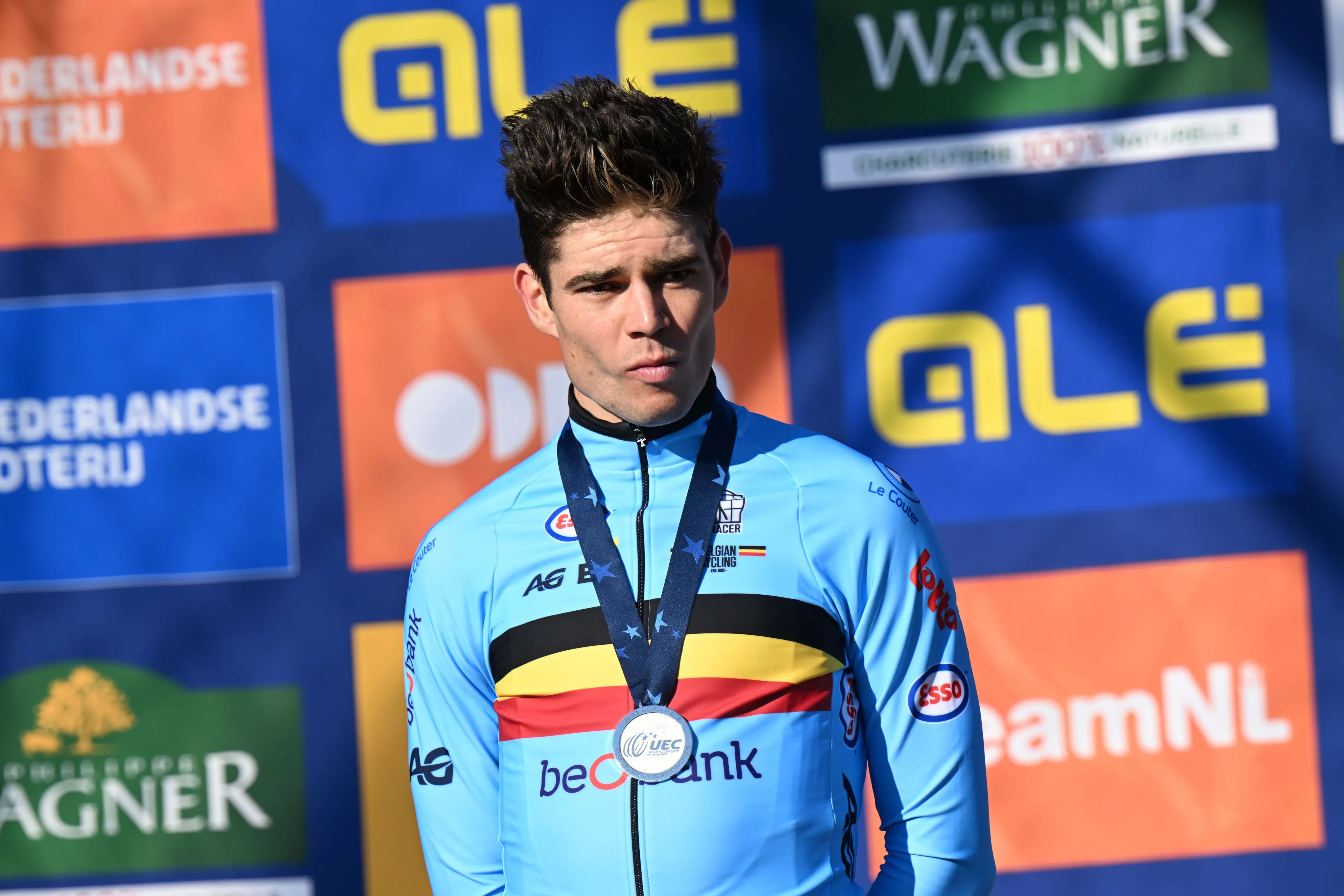 Wout van Aert's incredible collection of second place finishes