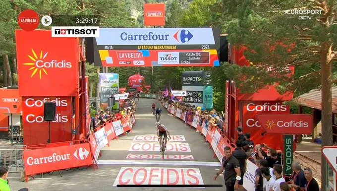 VÍDEO: Destaques da 11ª etapa da Vuelta: Jesus Herrada conquista a primeira vitória espanhola na prova