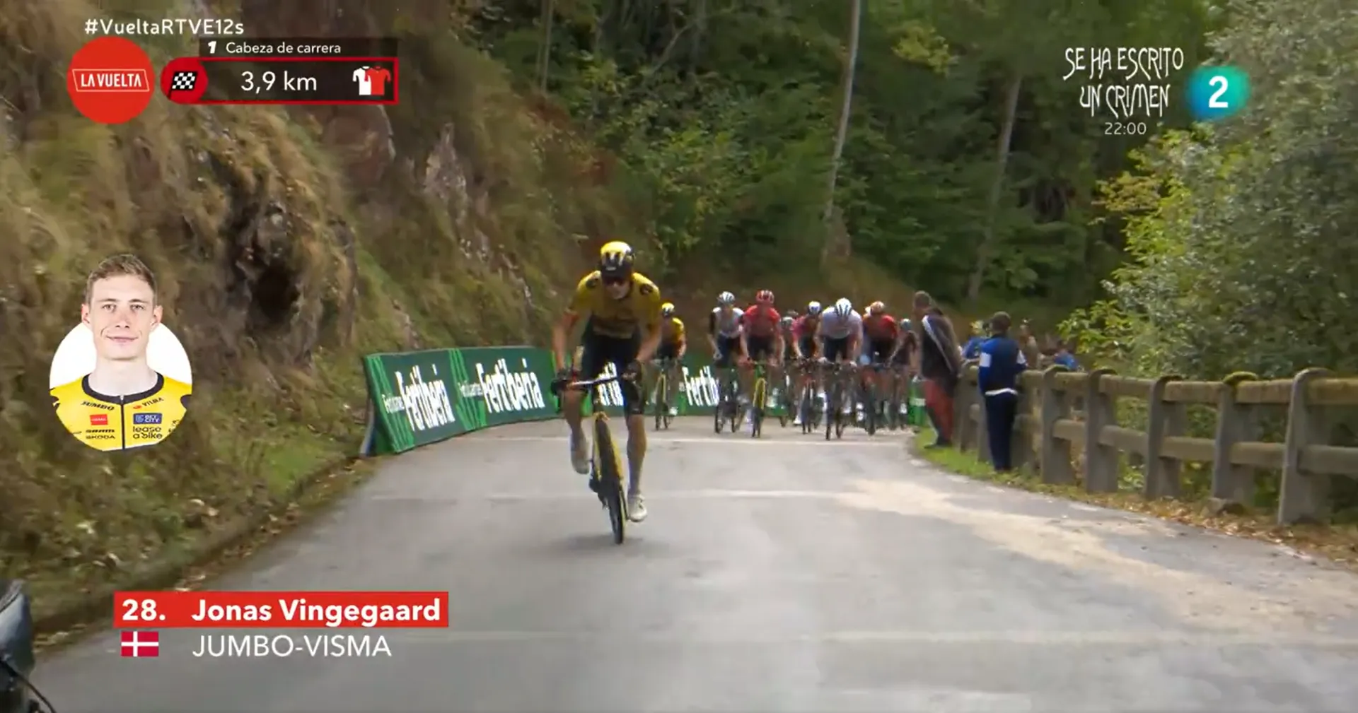 VIDEO: Vicious Vingegaard attack fires him towards second Vuelta a Espana stage win