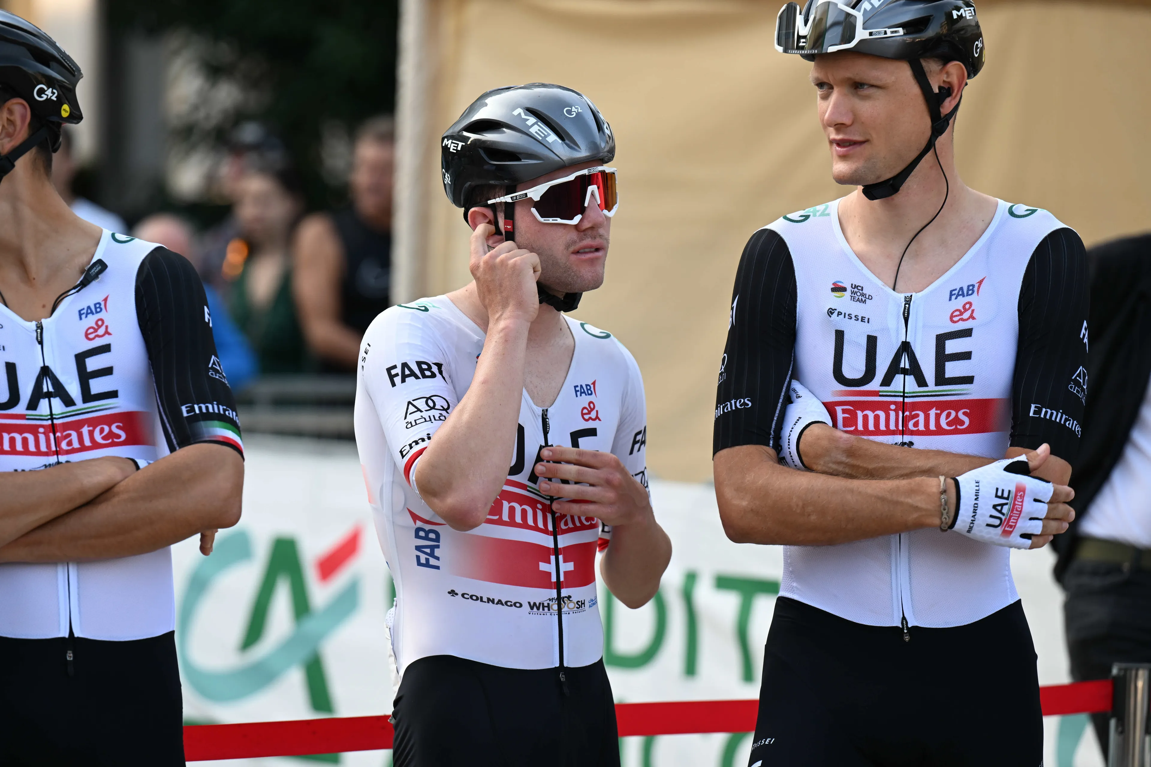 Marc Hirschi faz parte da dupla da UAE Team Emirates no Veneto Classic pelo segundo ano consecutivo - "A situação era quase idêntica à do ano passado"