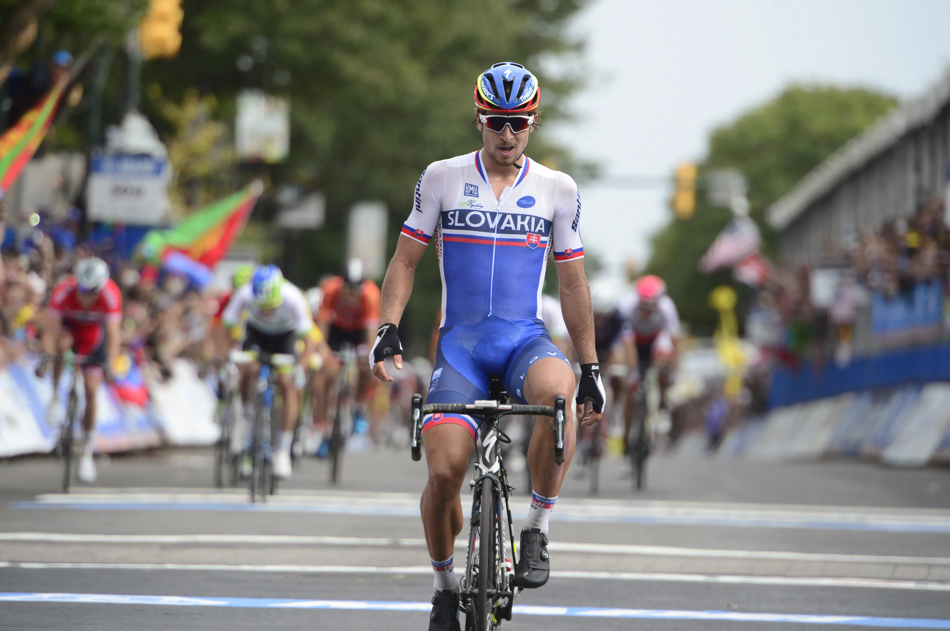 Peter Sagan will continue to compete on the road with the Slovakian team Pierre Baguette