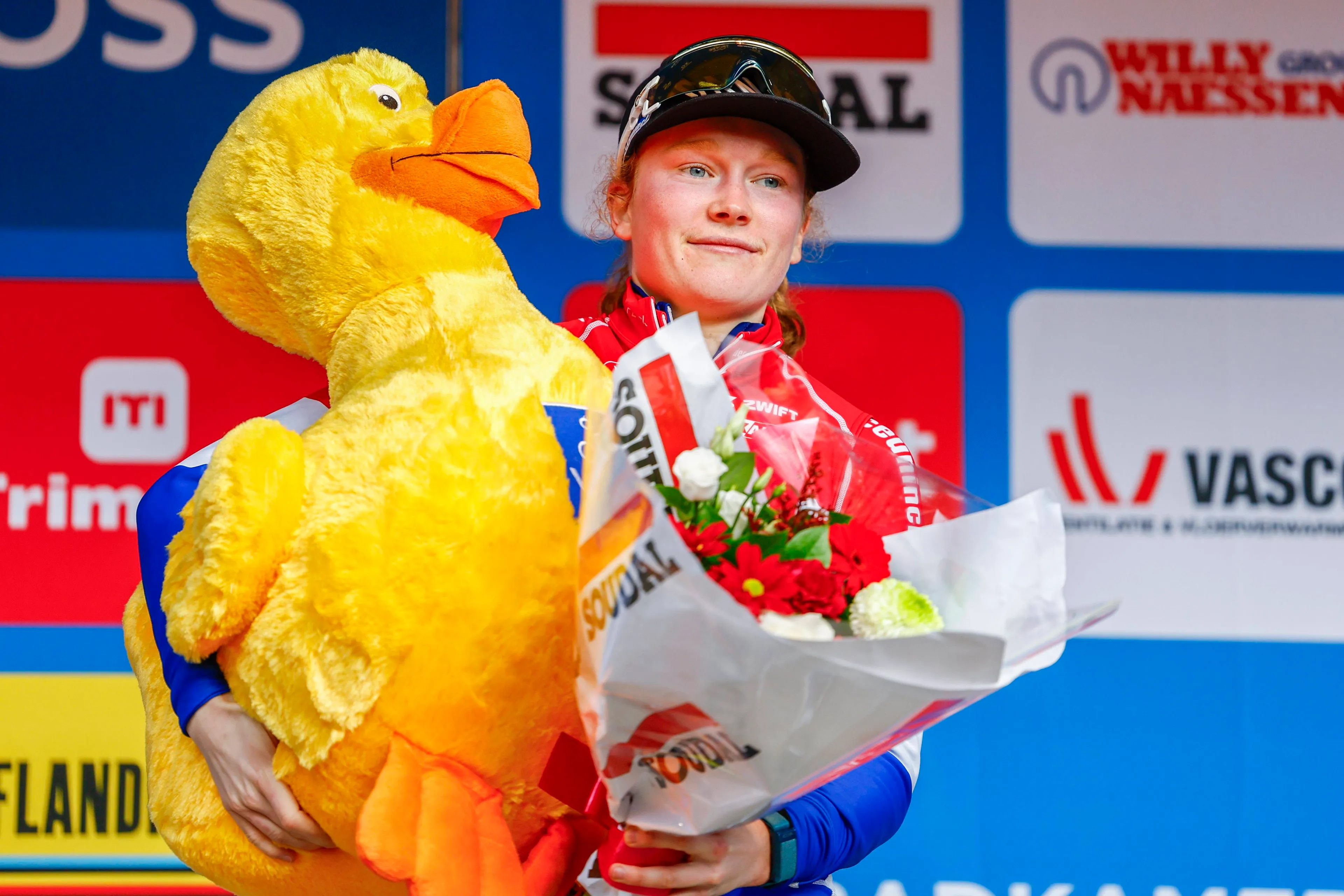 Gavere win "gives a lot of confidence for the coming period" says Puck Pieterse, on her first win of the season