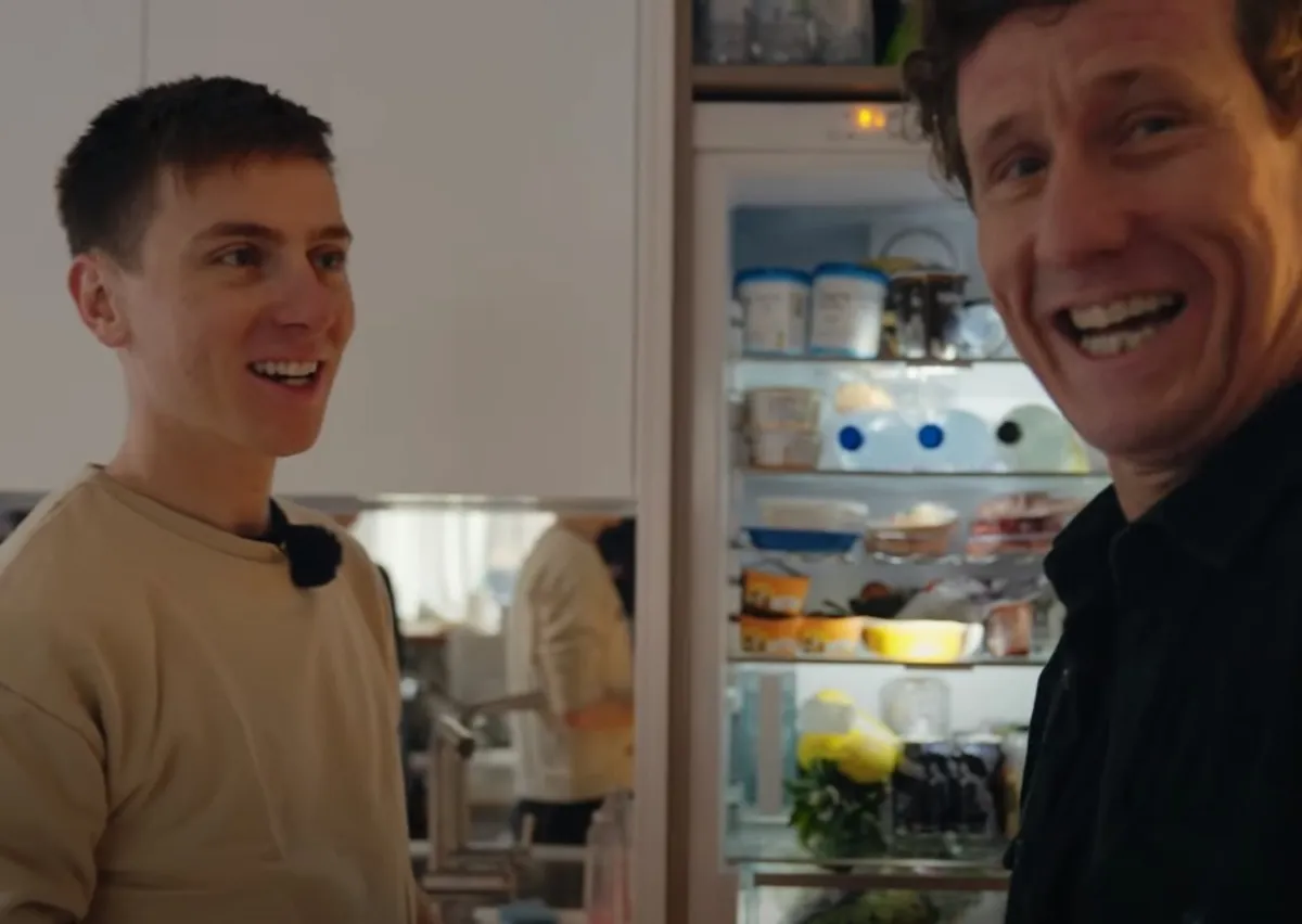 VIDEO: Behind the scenes at Tadej Pogacar's home and training ride