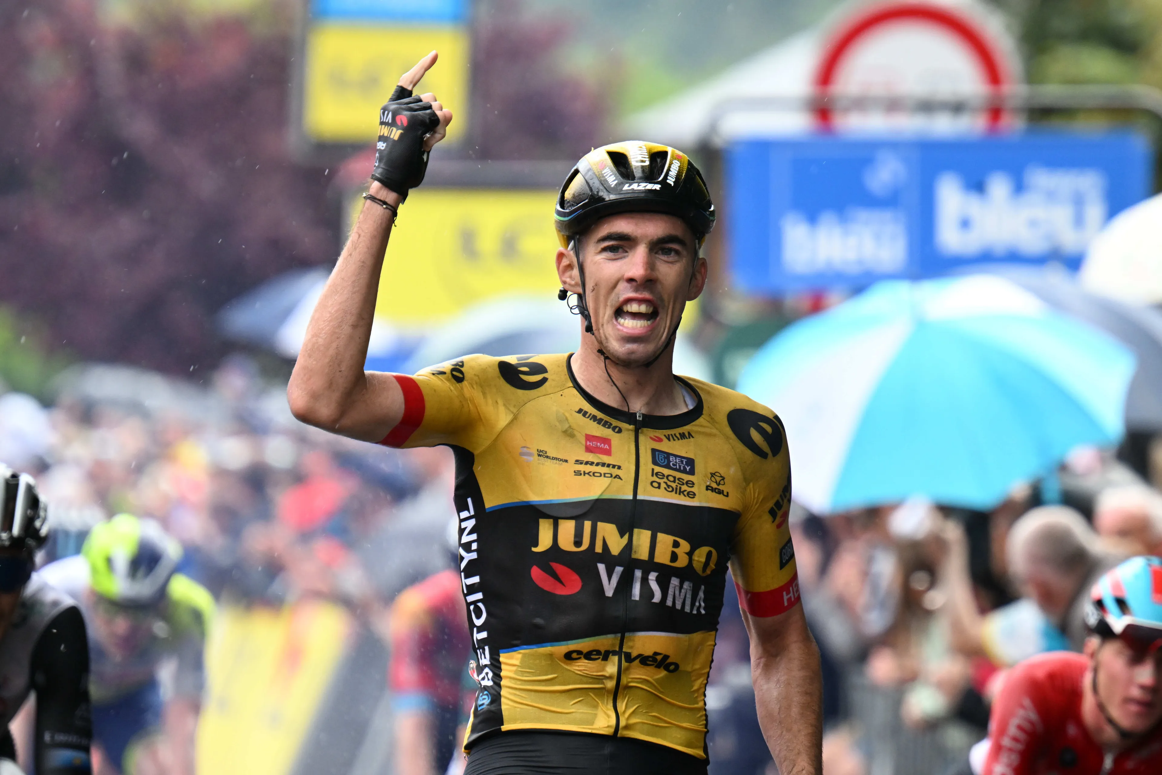 Cristophe Laporte vai liderar a Team Visma | Lease a Bike na Milão-Sanremo, na ausência de Wout van Aert.
