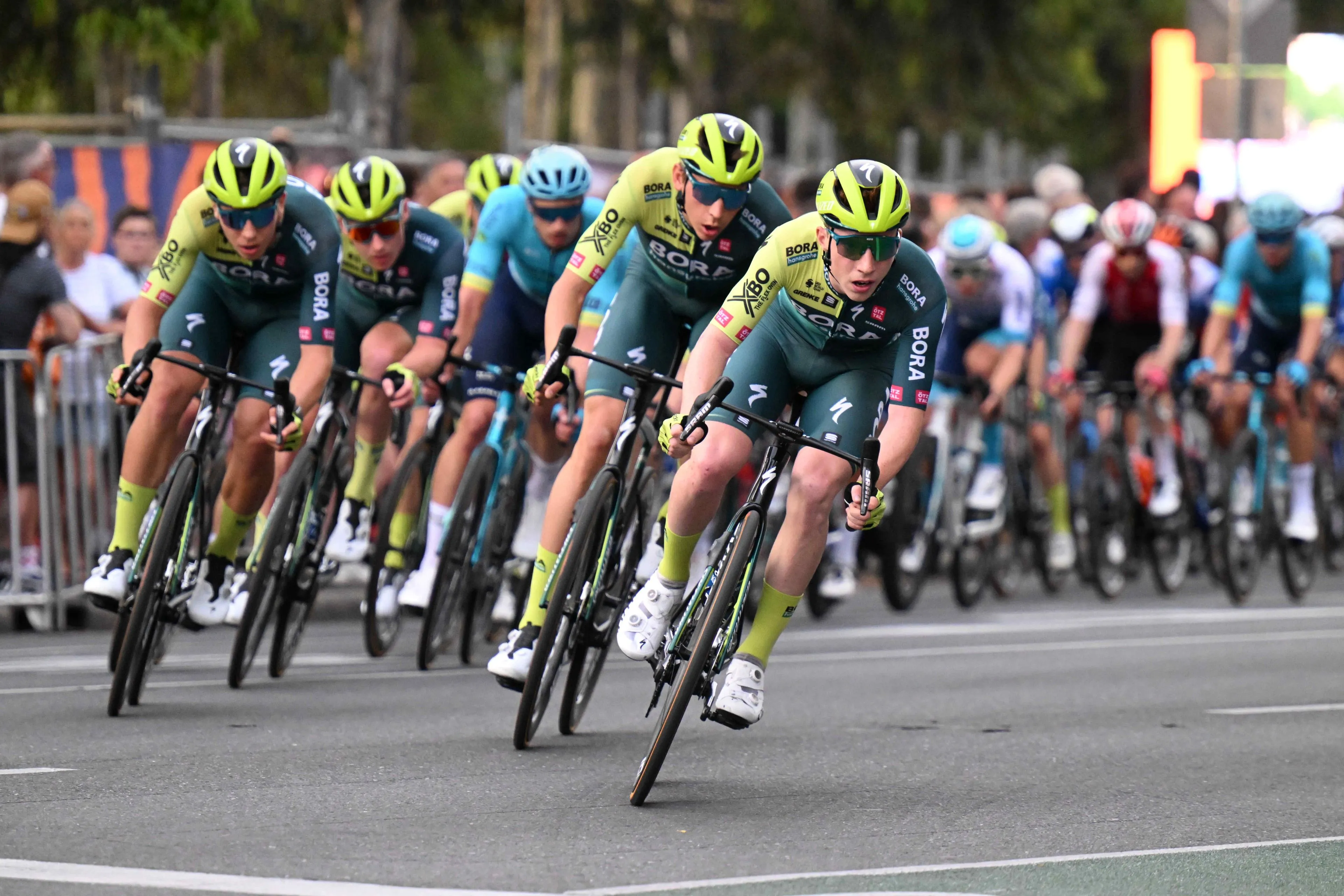 Os jovens na linha da frente: Herzog e Lührs são os melhores da equipa BORA - hansgrohe nos dois Trofeo Ses Salines-Felantix