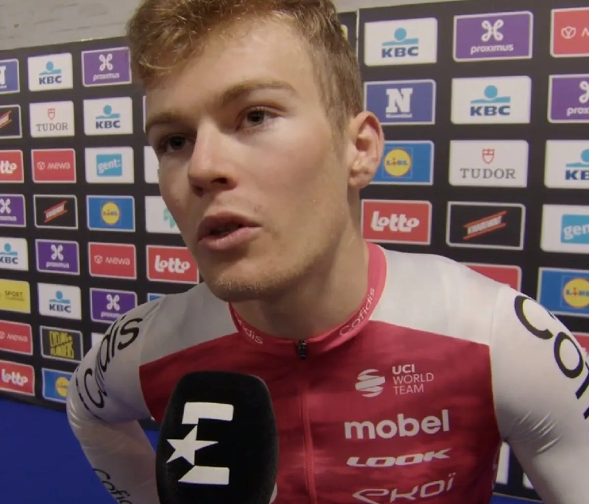Team Visma | Lease a Bike show interest in French all-rounder Axel Zingle for 2025