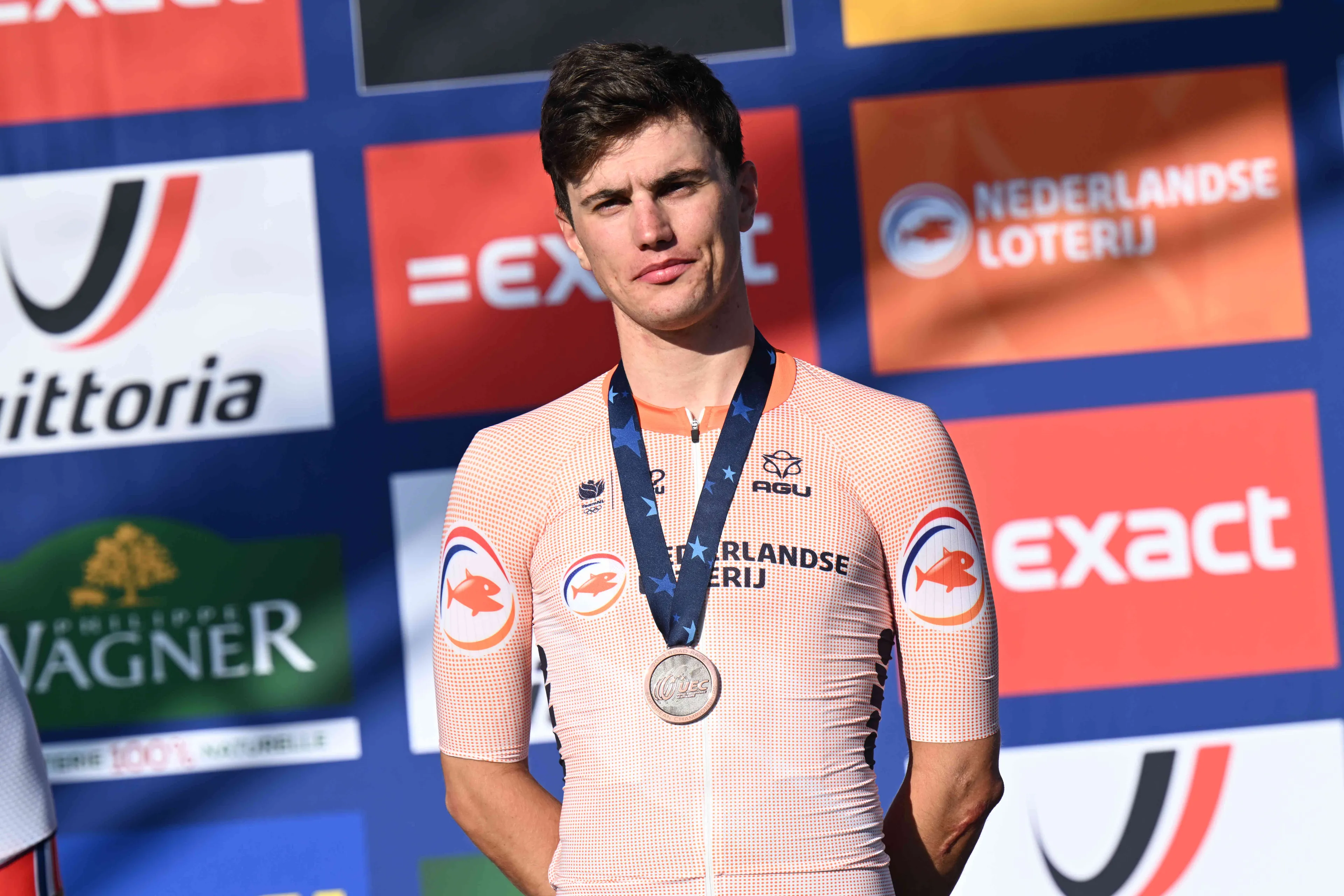 Olav Kooij lamenta o mau posicionamento depois de ter falhado por pouco a vitória no Campeonato da Europa: "Não estava onde devia estar"